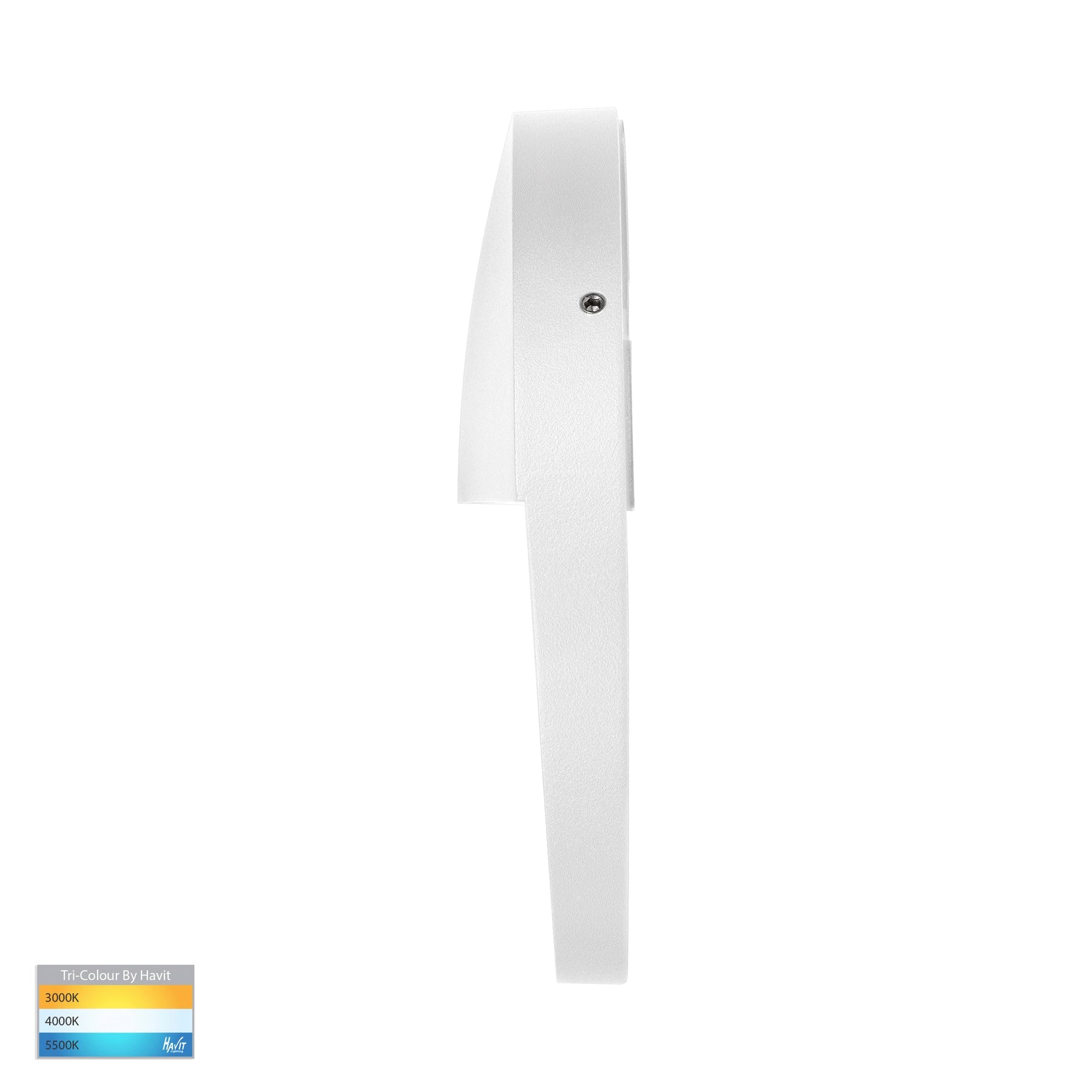 Havit Lighting Fino White Round LED Outdoor Step Light