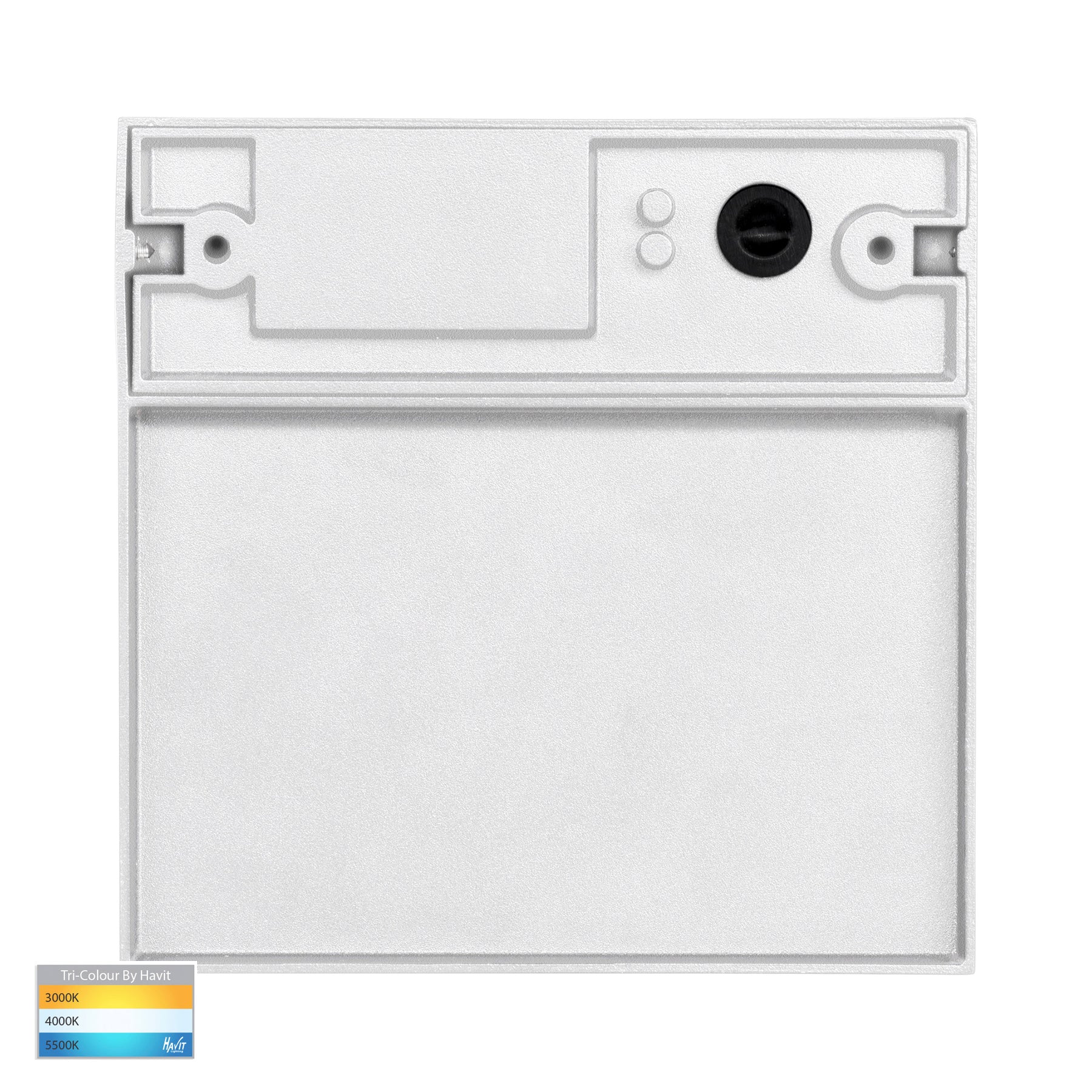 Havit Lighting Fino White Square LED Outdoor Step Light