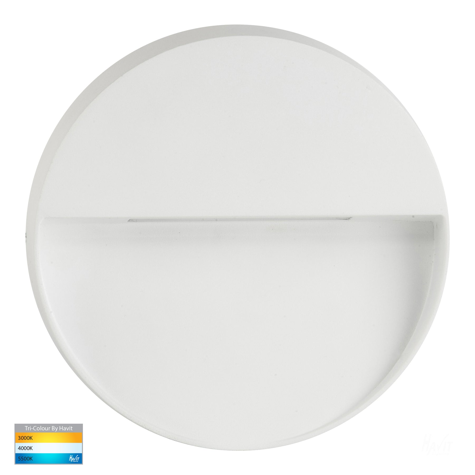 Havit Lighting Virsma White Round LED Step lights