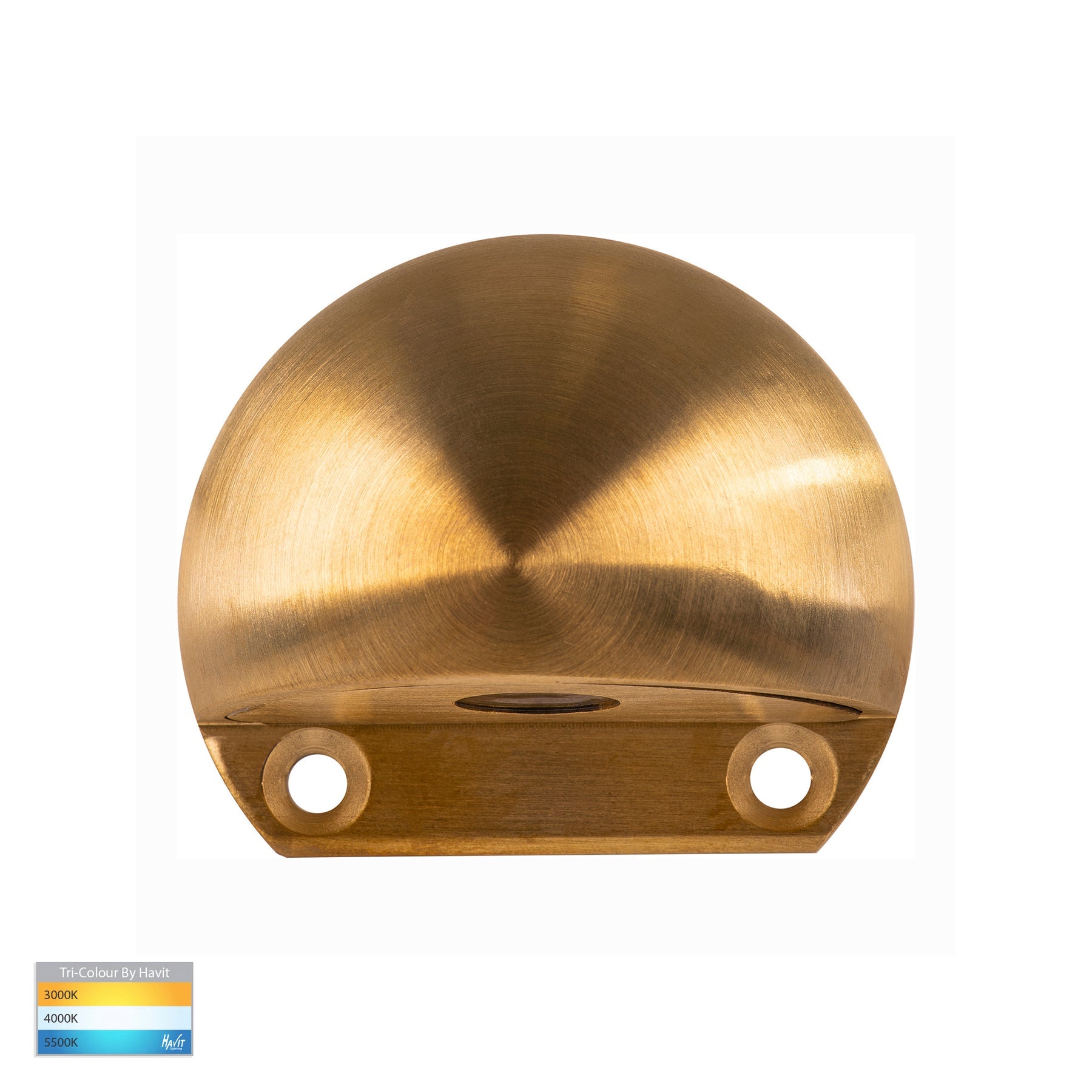 Havit Lighting Occhio Solid Brass LED Eyelid Step Light