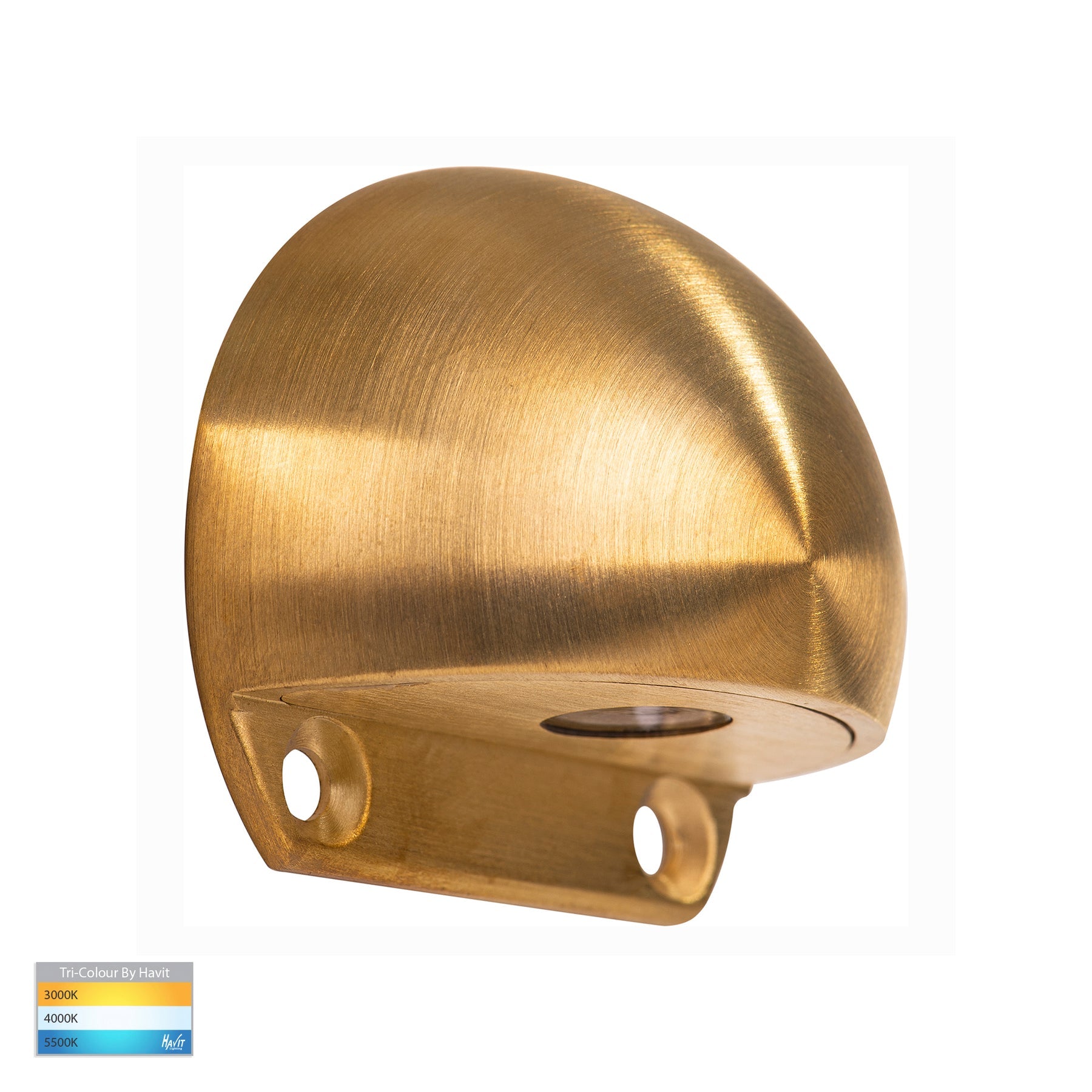 Havit Lighting Occhio Solid Brass LED Eyelid Step Light