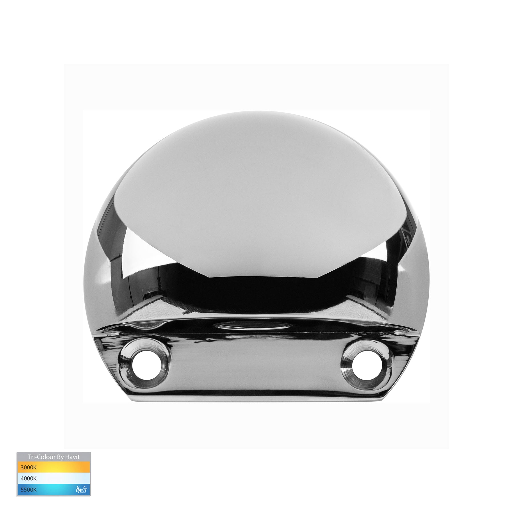 Havit Lighting Occhio Polished 316 Stainless Steel LED Eyelid Step Light