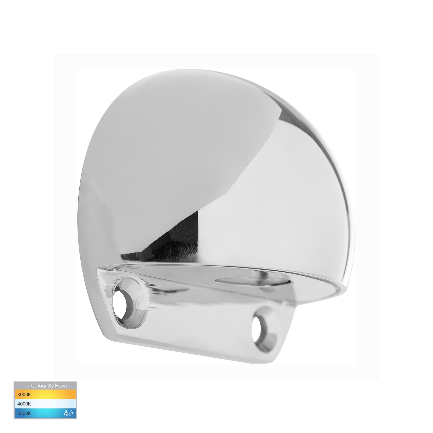 Havit Lighting Occhio Polished 316 Stainless Steel LED Eyelid Step Light