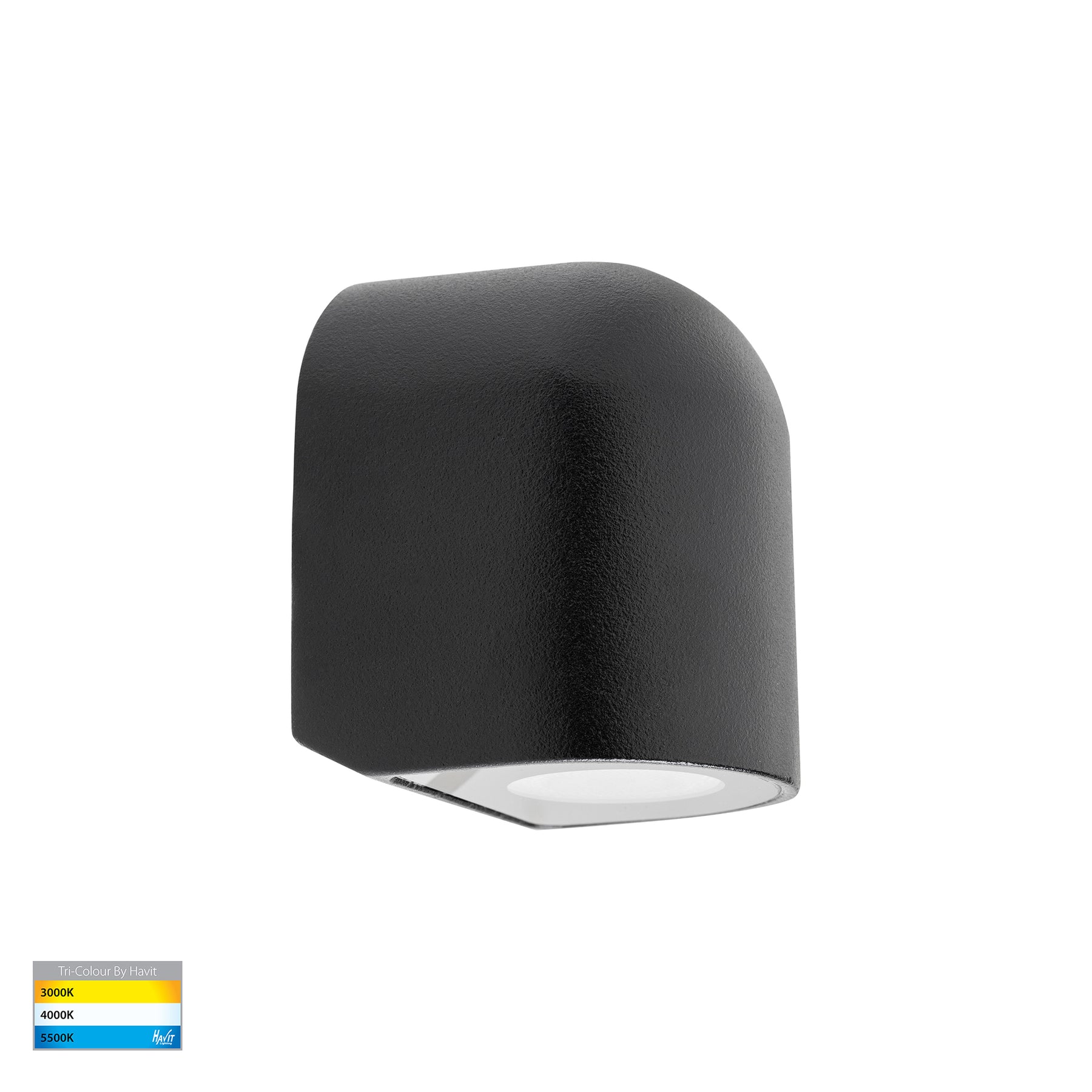 Havit Lighting Patra Black Surface Mounted LED Wall Light