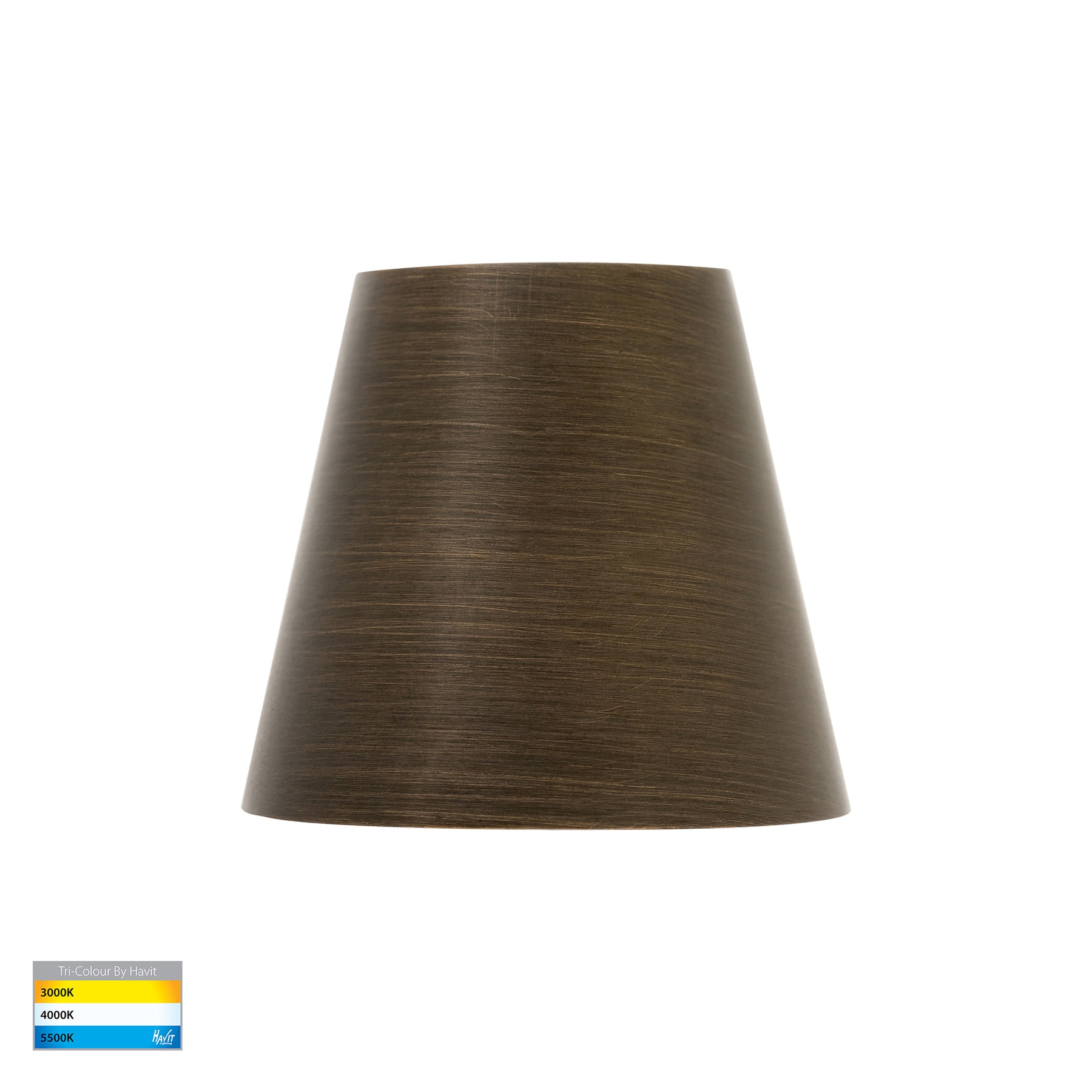 Havit Lighting Kaval Antique Brass Surface Mounted LED Wall Light
