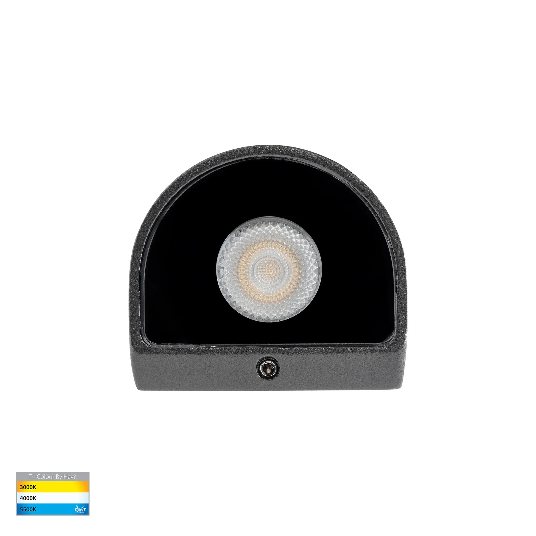 Havit Lighting Kaval Black Surface Mounted LED Wall Light