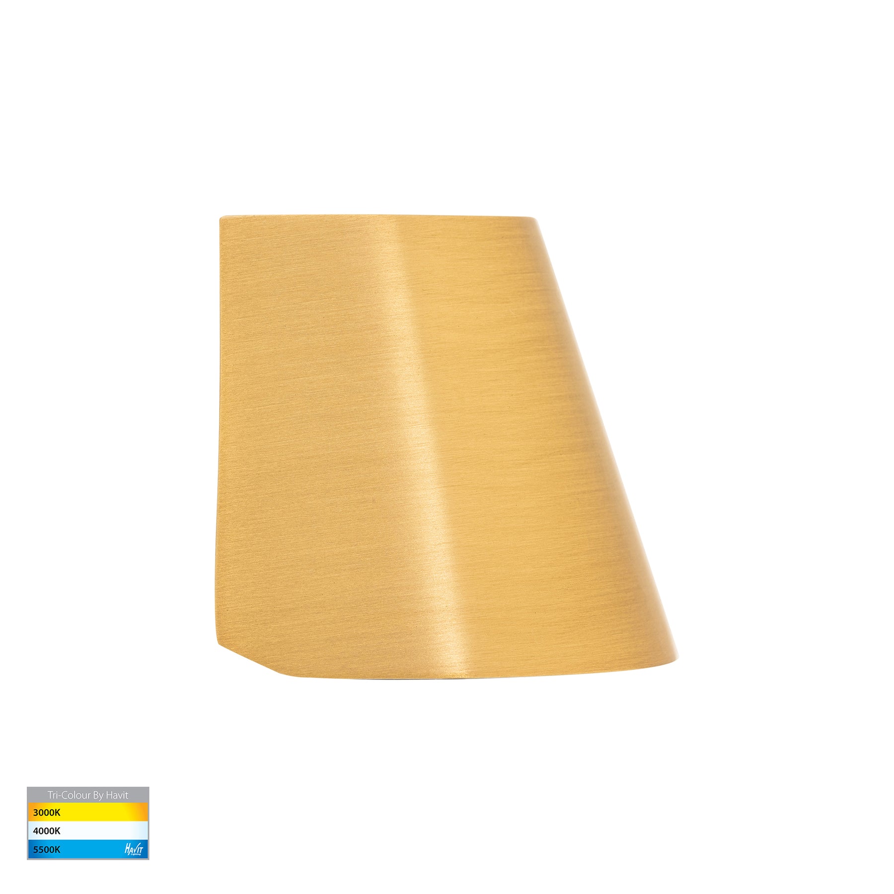 Havit Lighting Kaval Solid Brass Surface Mounted LED Wall Light