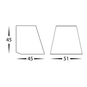 Havit Lighting Kaval White Surface Mounted LED Wall Light