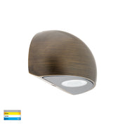 Havit Lighting Serres Antique Brass Surface Mounted LED Wall Light