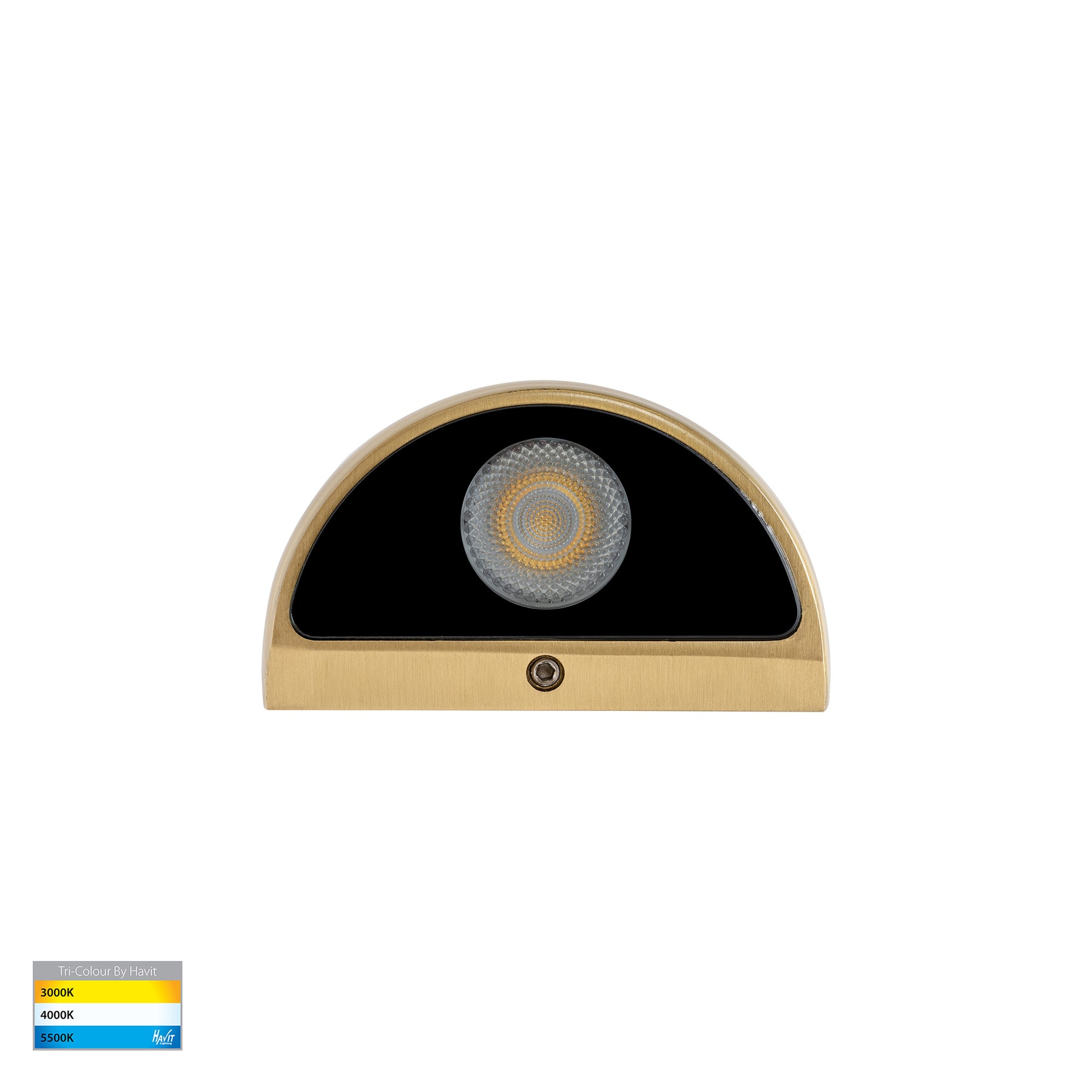 Havit Lighting Serres Solid Brass Surface Mounted LED Wall Light