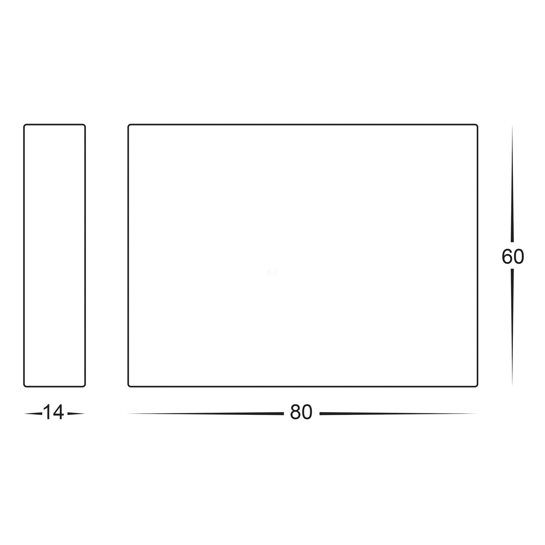 Havit Lighting Stylez Graphite LED Step Light