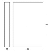 Havit Lighting Stylez Graphite Up & Down LED Wall Light
