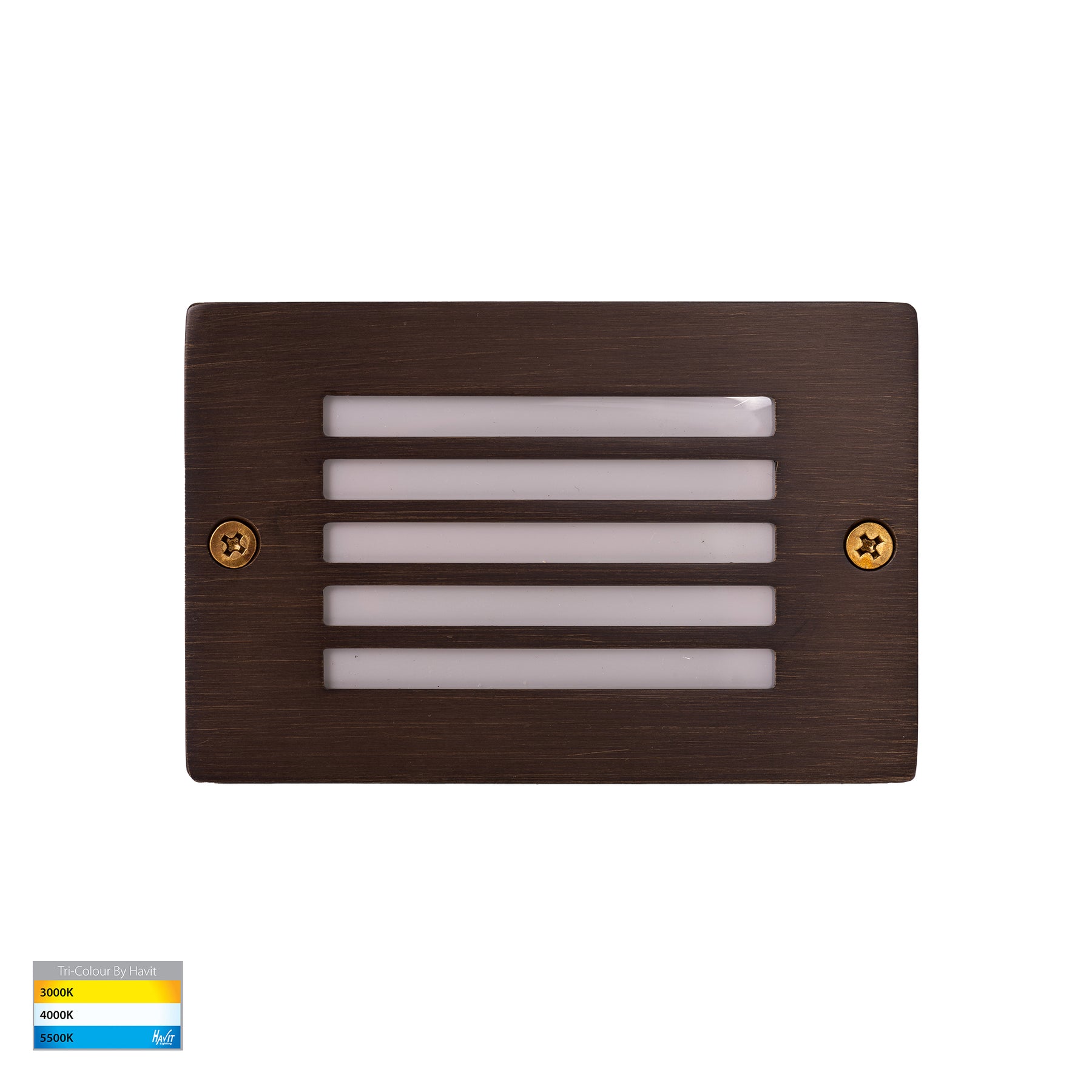 Havit Lighting Ardam Antique Brass LED Step Light