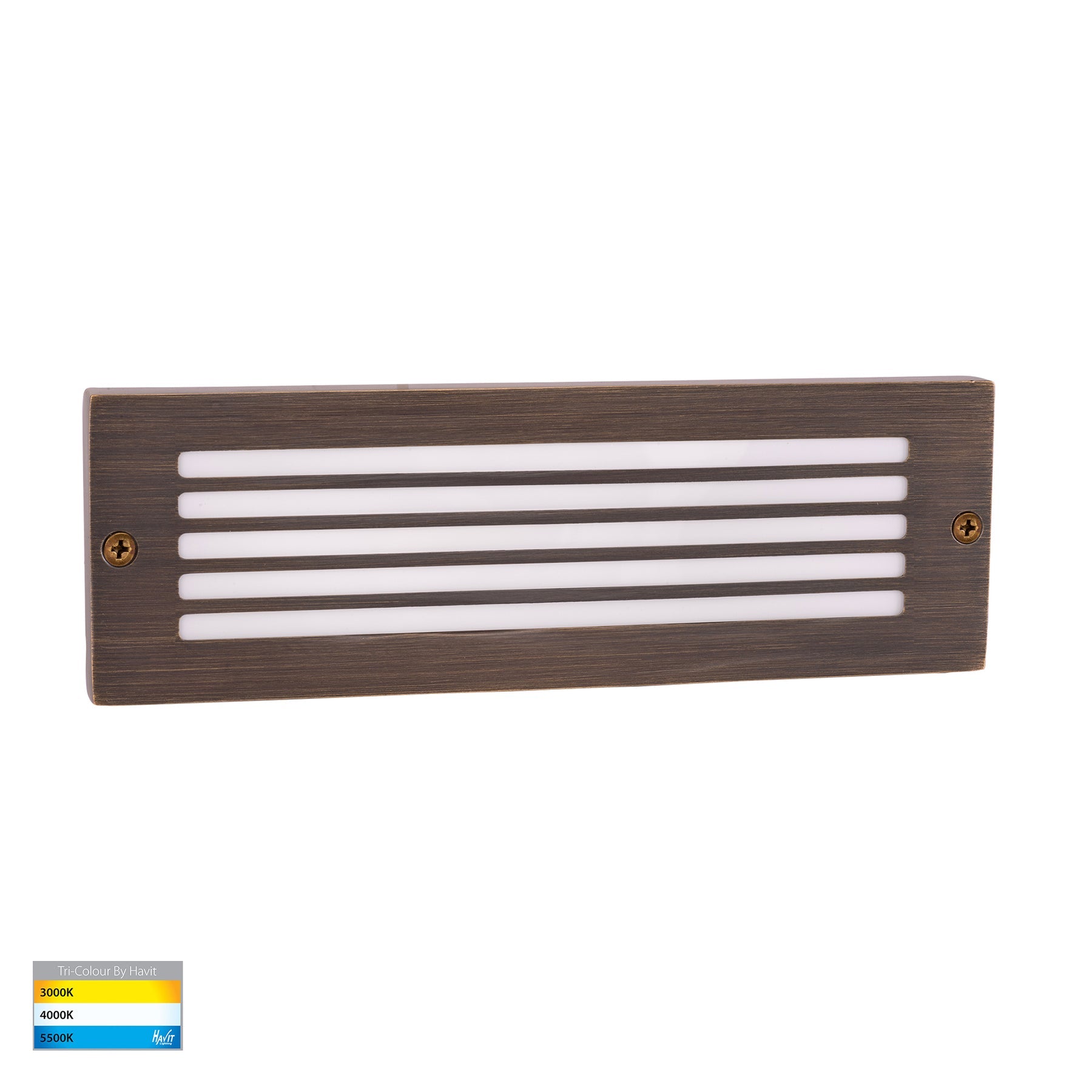 Havit Lighting Ardam Antique Brass LED Step Light