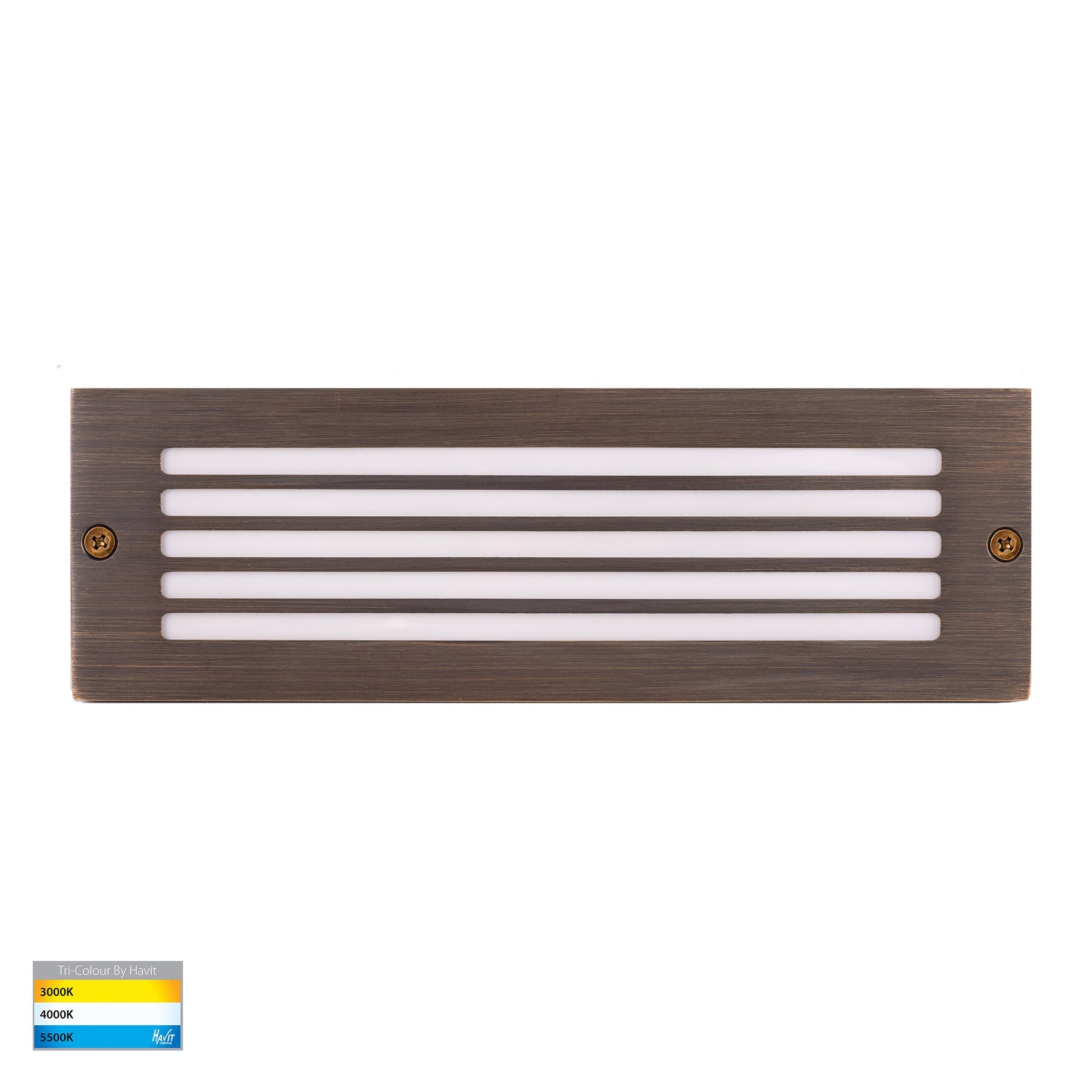 Havit Lighting Ardam Antique Brass LED Step Light