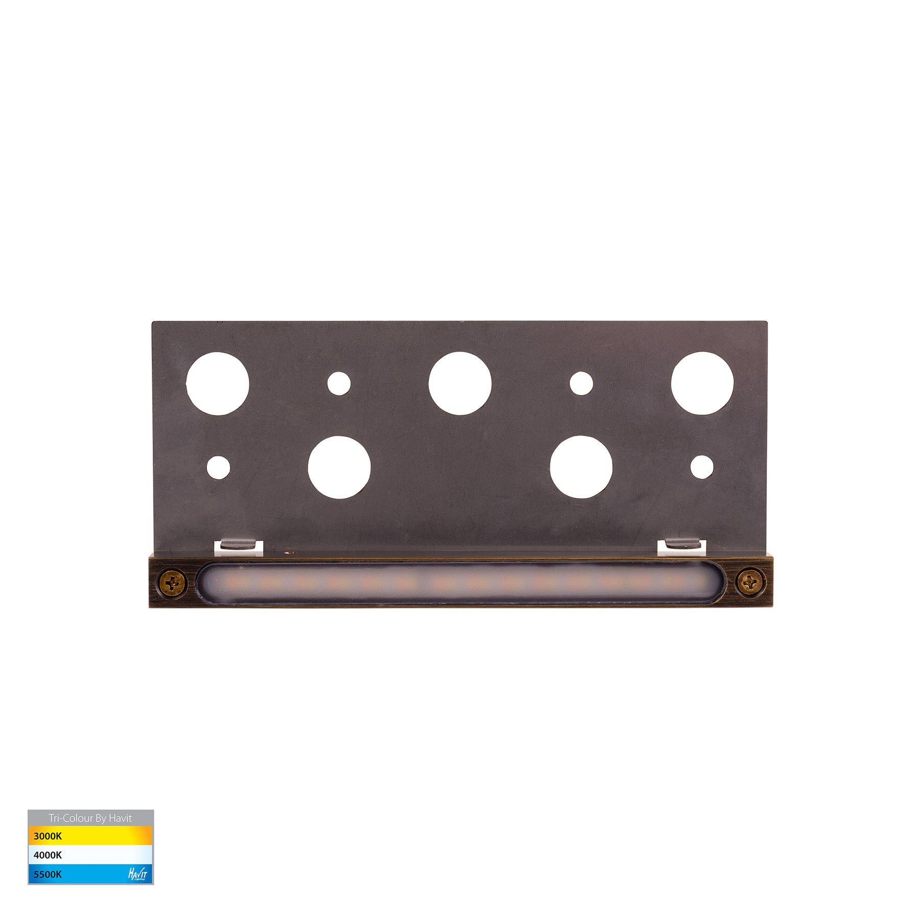 Havit Lighting Preston Antique Brass LED Coping Light
