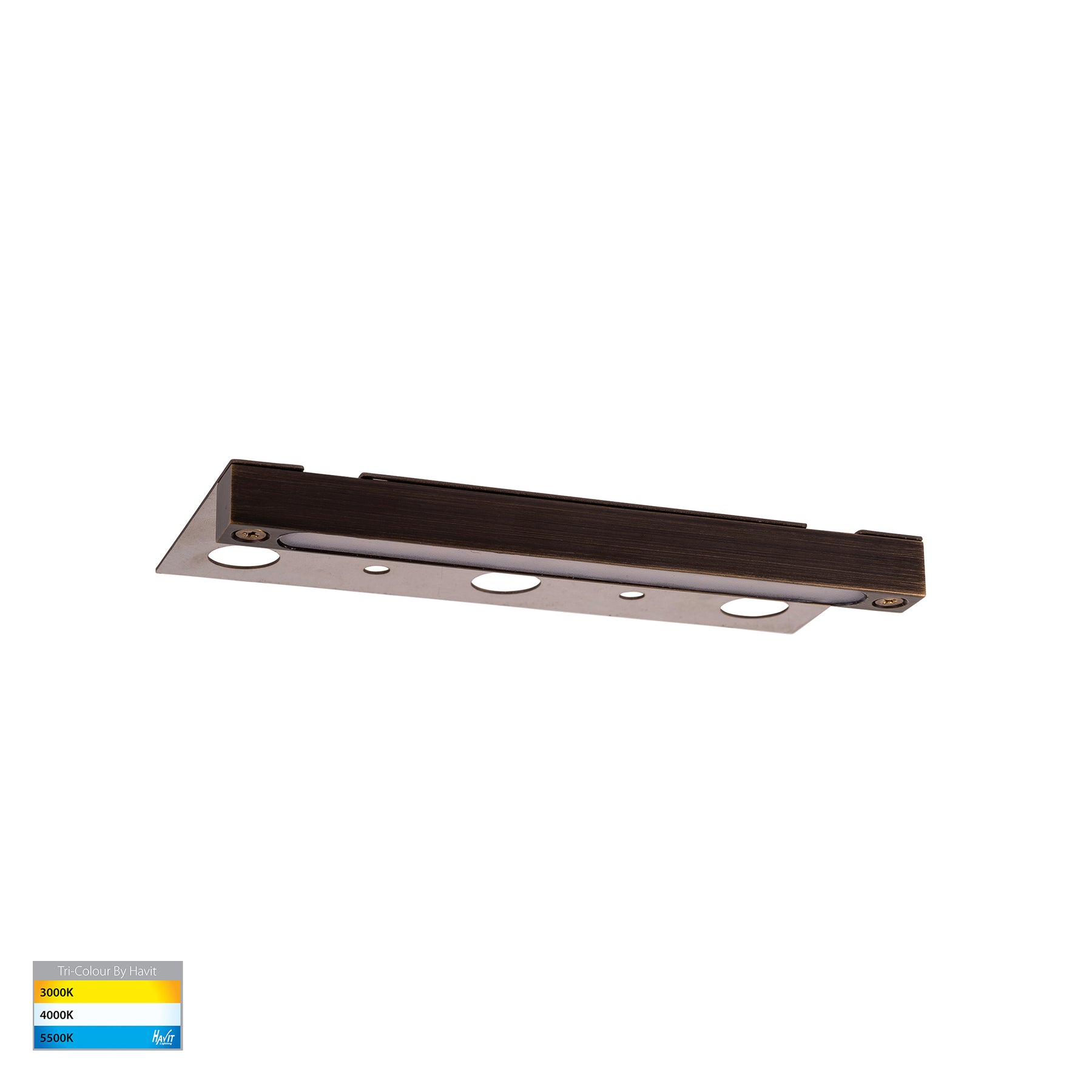 Havit Lighting Preston Antique Brass LED Coping Light