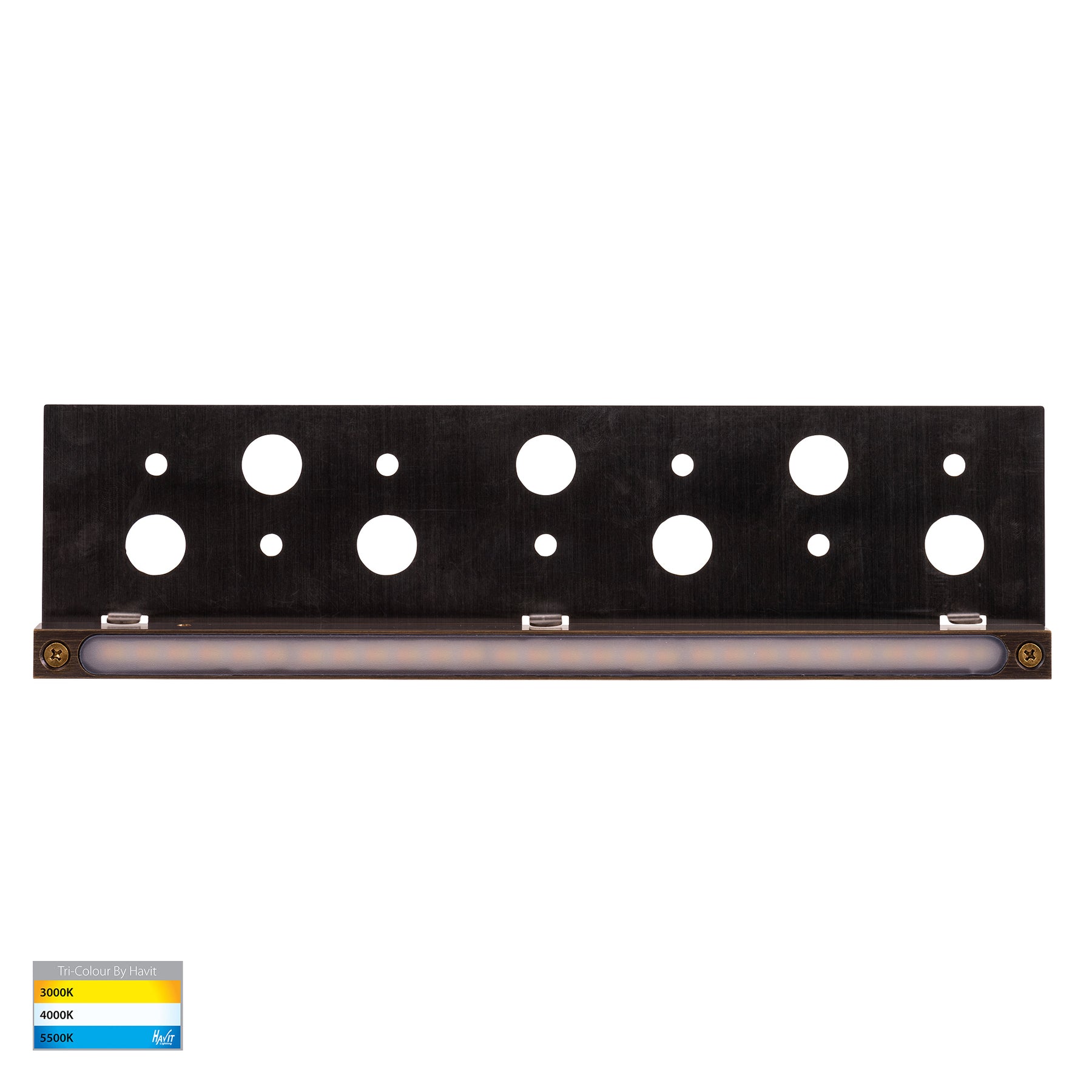 Havit Lighting Preston Antique Brass LED Coping Light