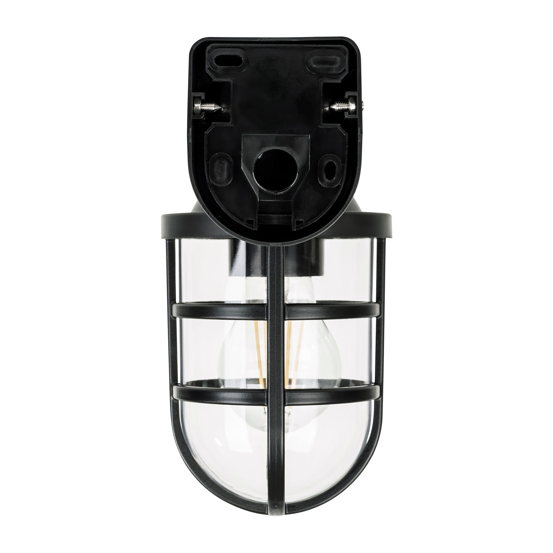 Havit Lighting Marina Polycarbonate Black Wall Light