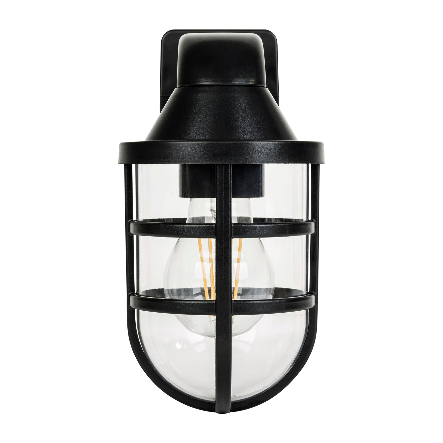 Havit Lighting Marina Polycarbonate Black Wall Light