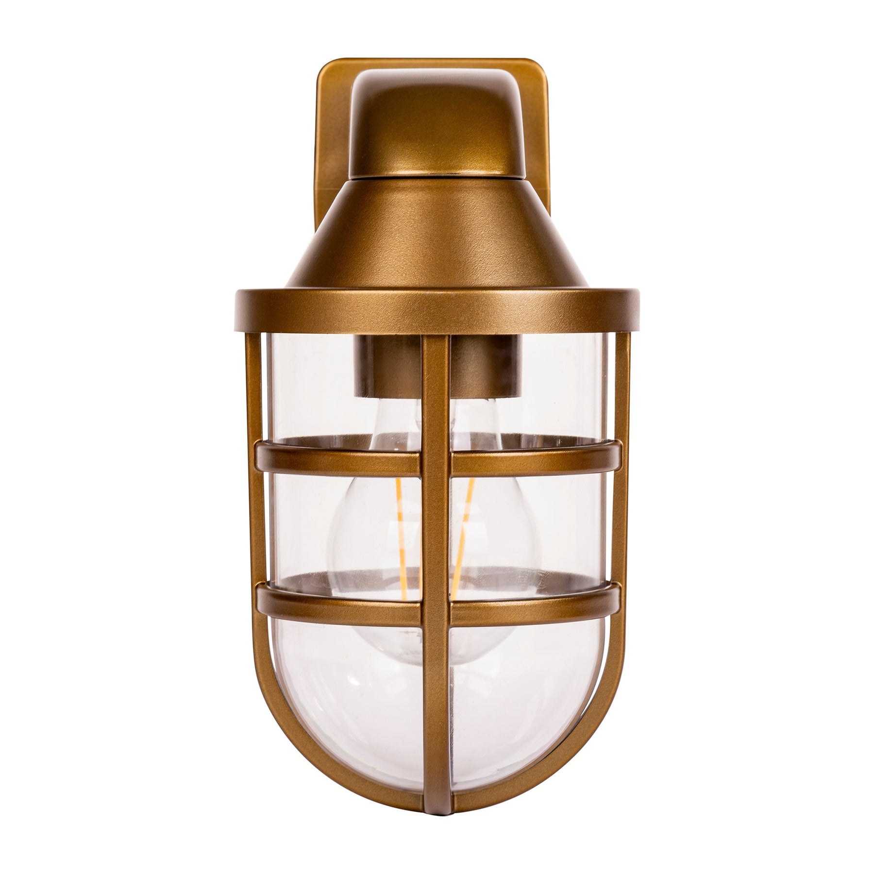 Havit Lighting Marina Polycarbonate Brass Wall Light