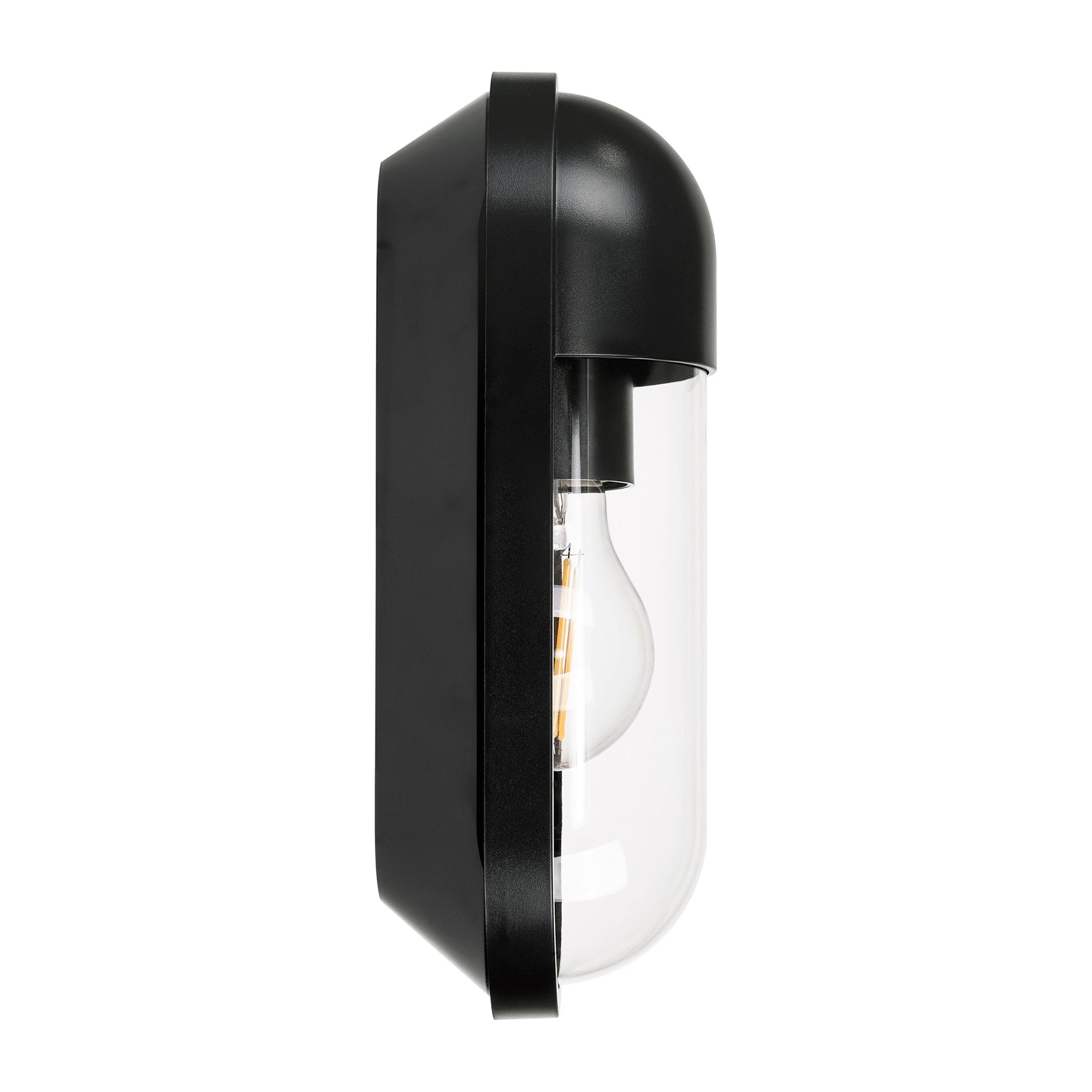 Havit Lighting Lume Polycarbonate Black Wall Light