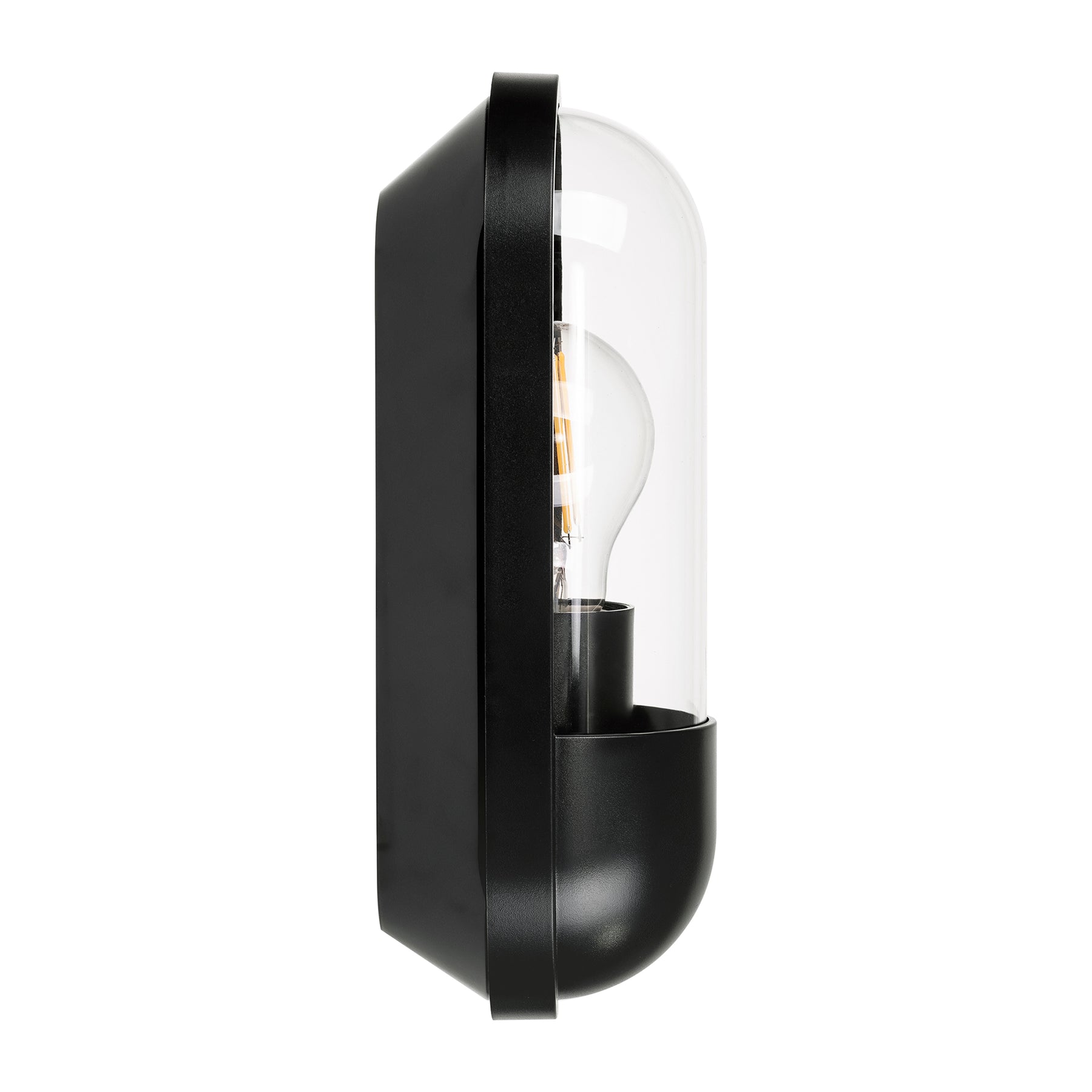 Havit Lighting Lume Polycarbonate Black Wall Light