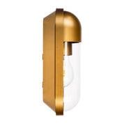 Havit Lighting Lume Polycarbonate Brass Wall Light