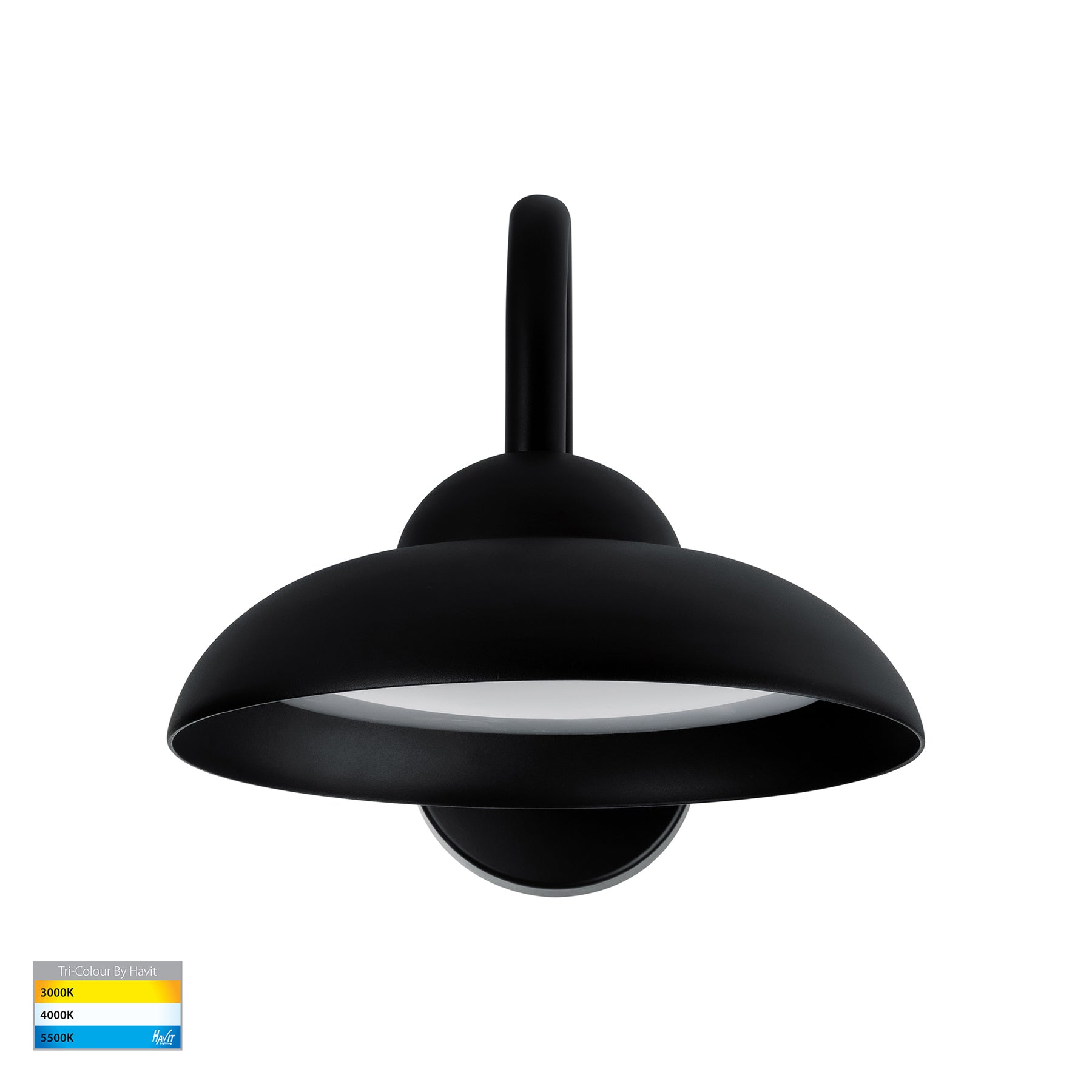 Havit Lighting Arkua Aluminium Black Wall Light