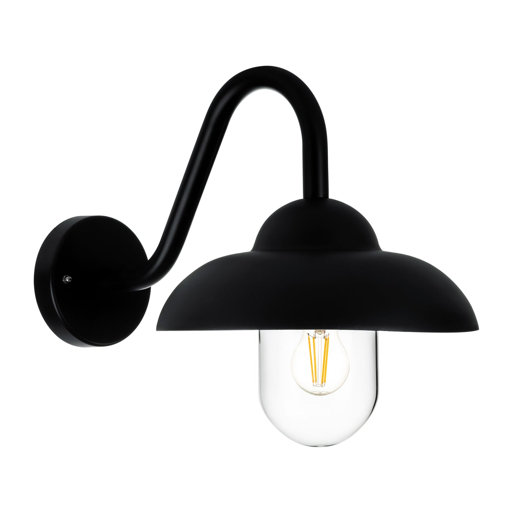 Havit Lighting Loka Aluminium Black Wall Light