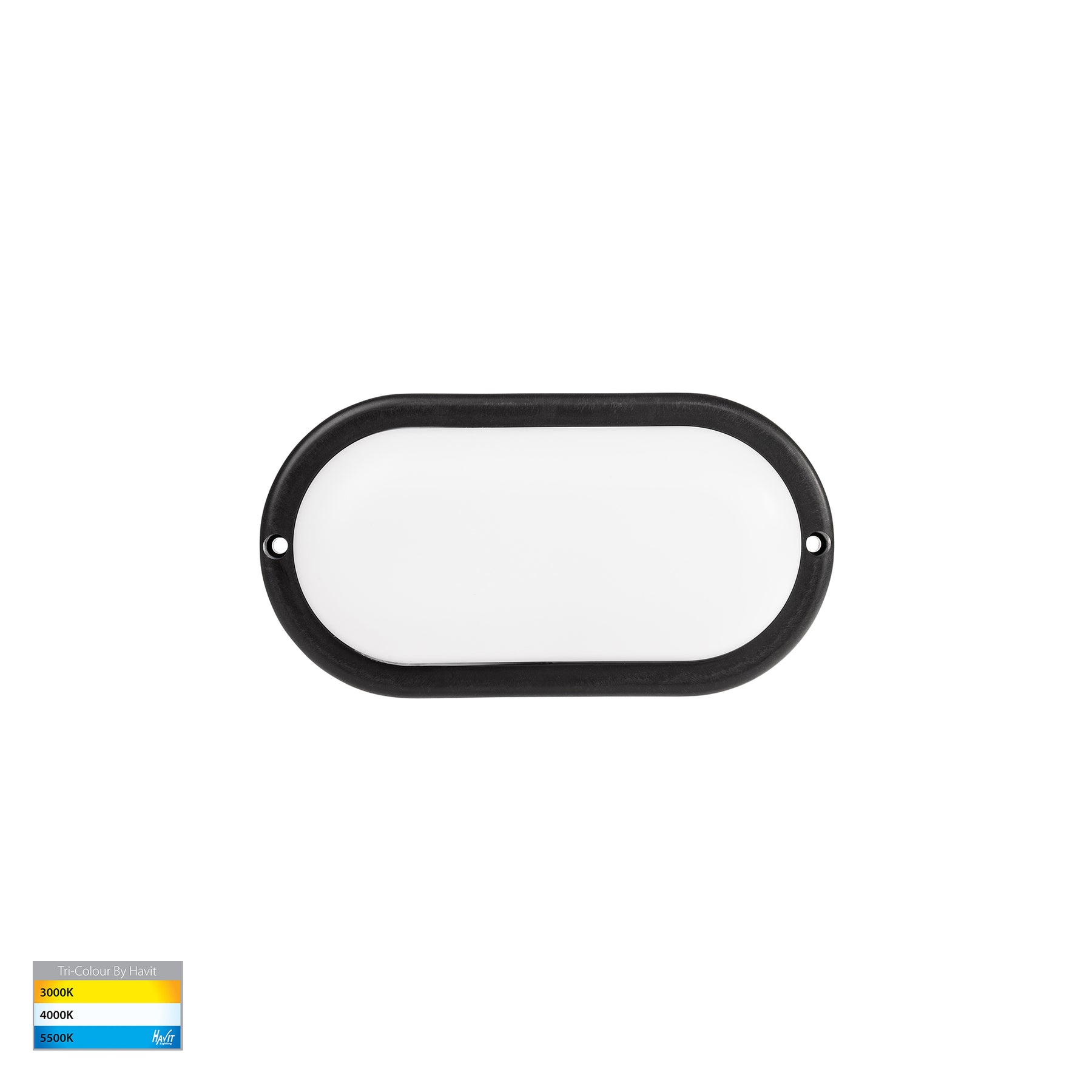 Havit Lighting Muovi Polycarbonate Black Wall Light