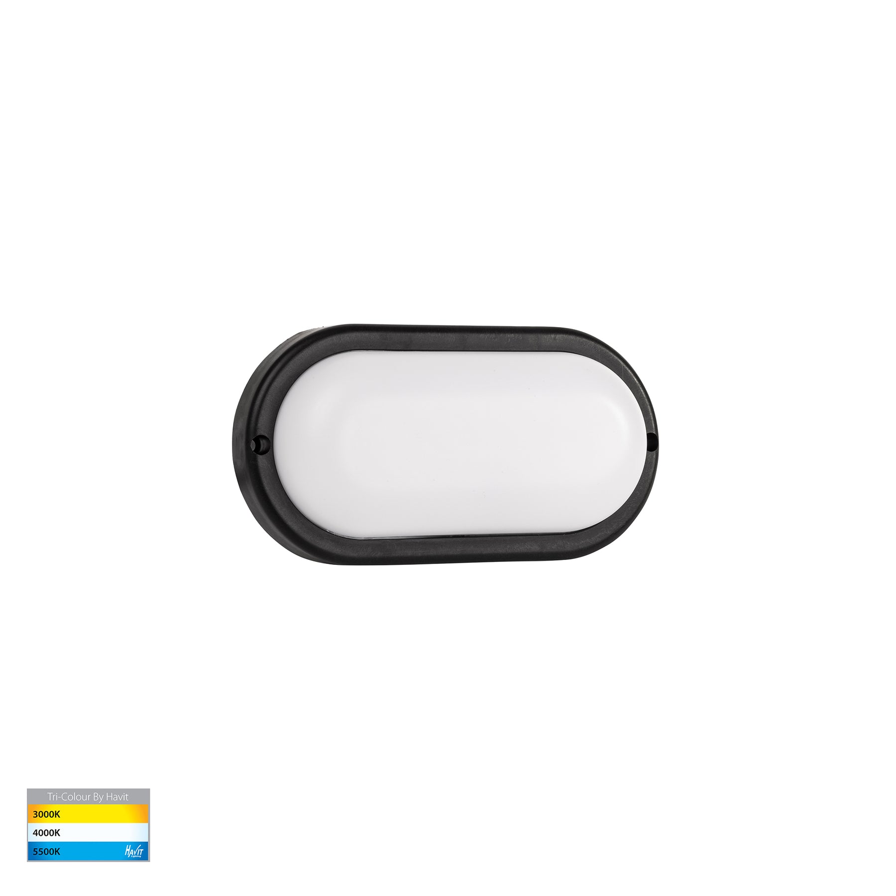 Havit Lighting Muovi Polycarbonate Black Wall Light