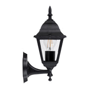 Havit Lighting Newark Aluminium Black 4 Panel Coach Wall Light
