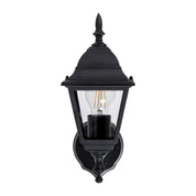 Havit Lighting Newark Aluminium Black 4 Panel Coach Wall Light