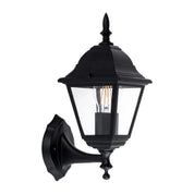 Havit Lighting Newark Aluminium Black 4 Panel Coach Wall Light
