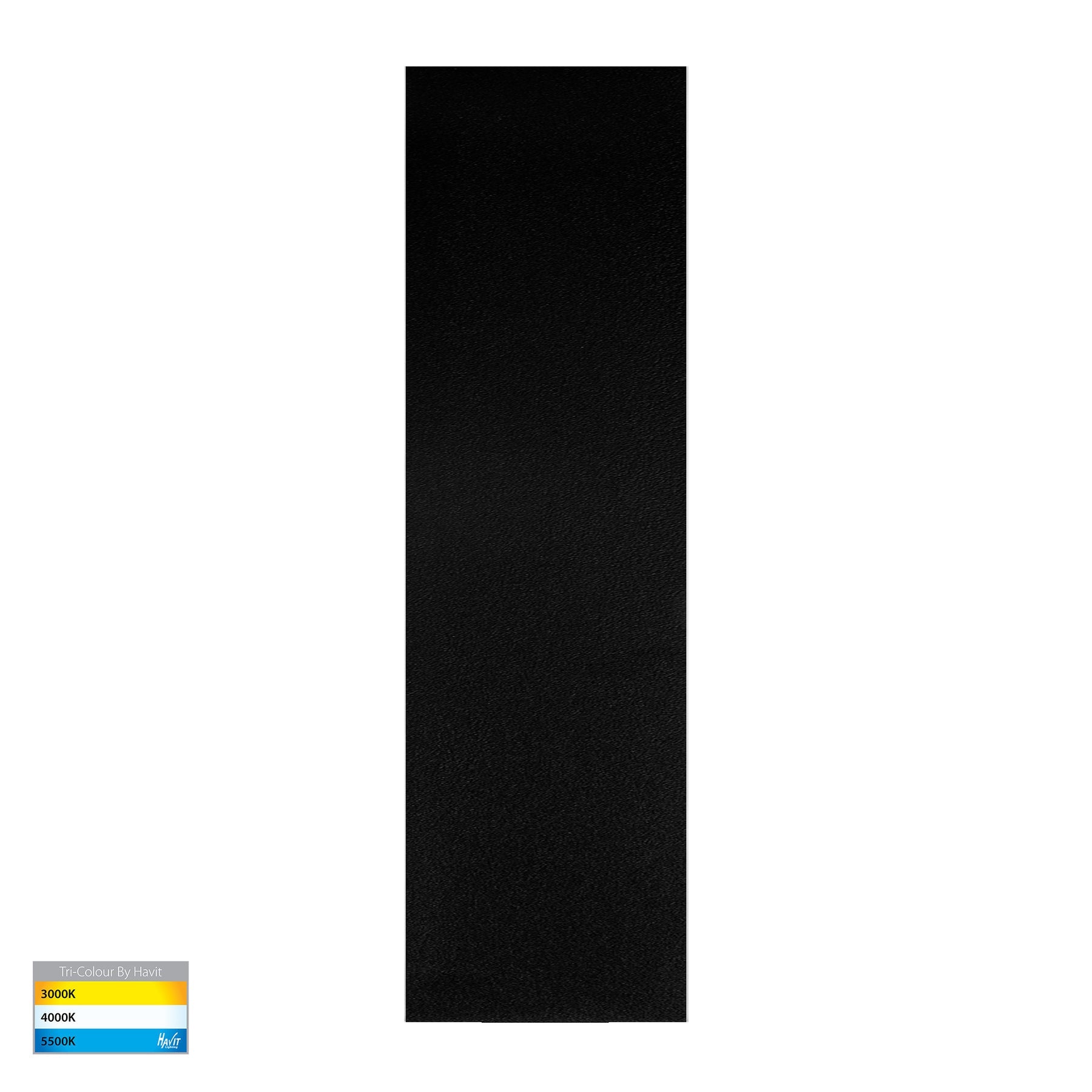 Havit Lighting Barline Shadow Aluminium Black 300mm Wall Light