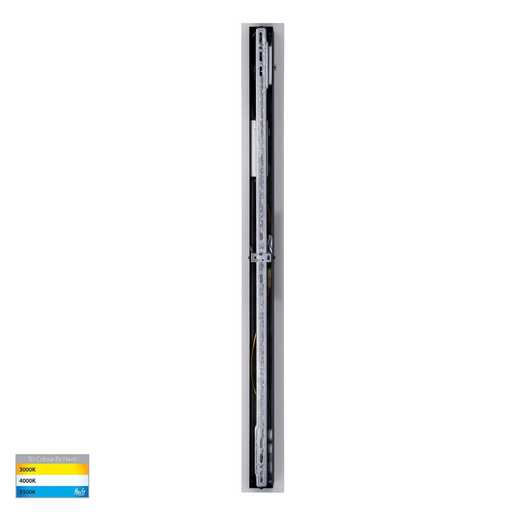 Havit Lighting Barline Shadow Aluminium Black 1000mm Wall Light