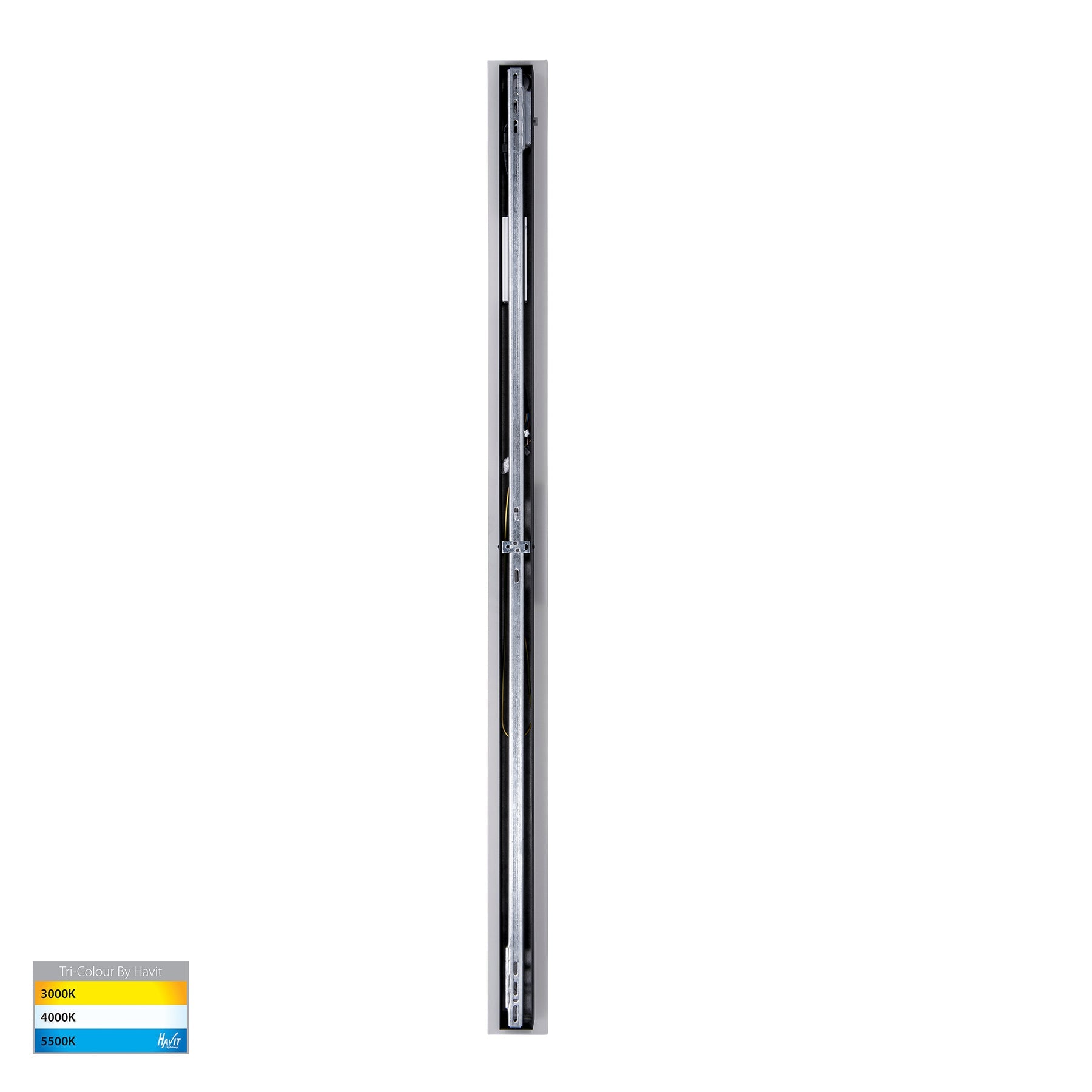 Havit Lighting Barline Shadow Aluminium Black 1500mm Wall Light