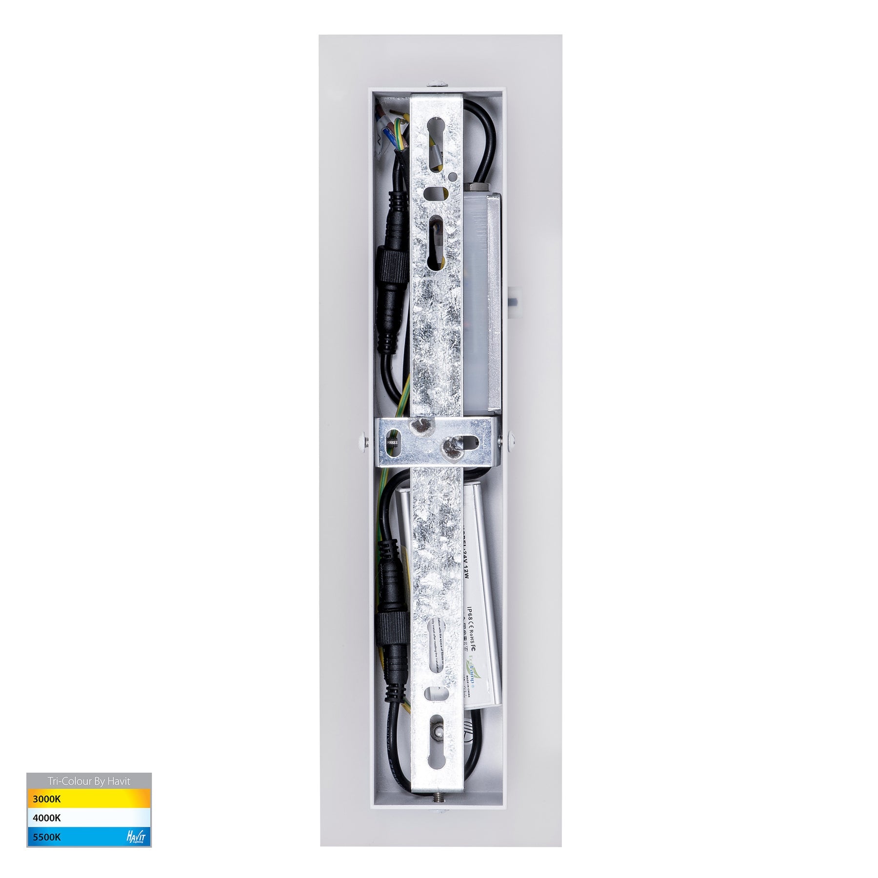 Havit Lighting Barline Aluminium White 300mm Wall Light