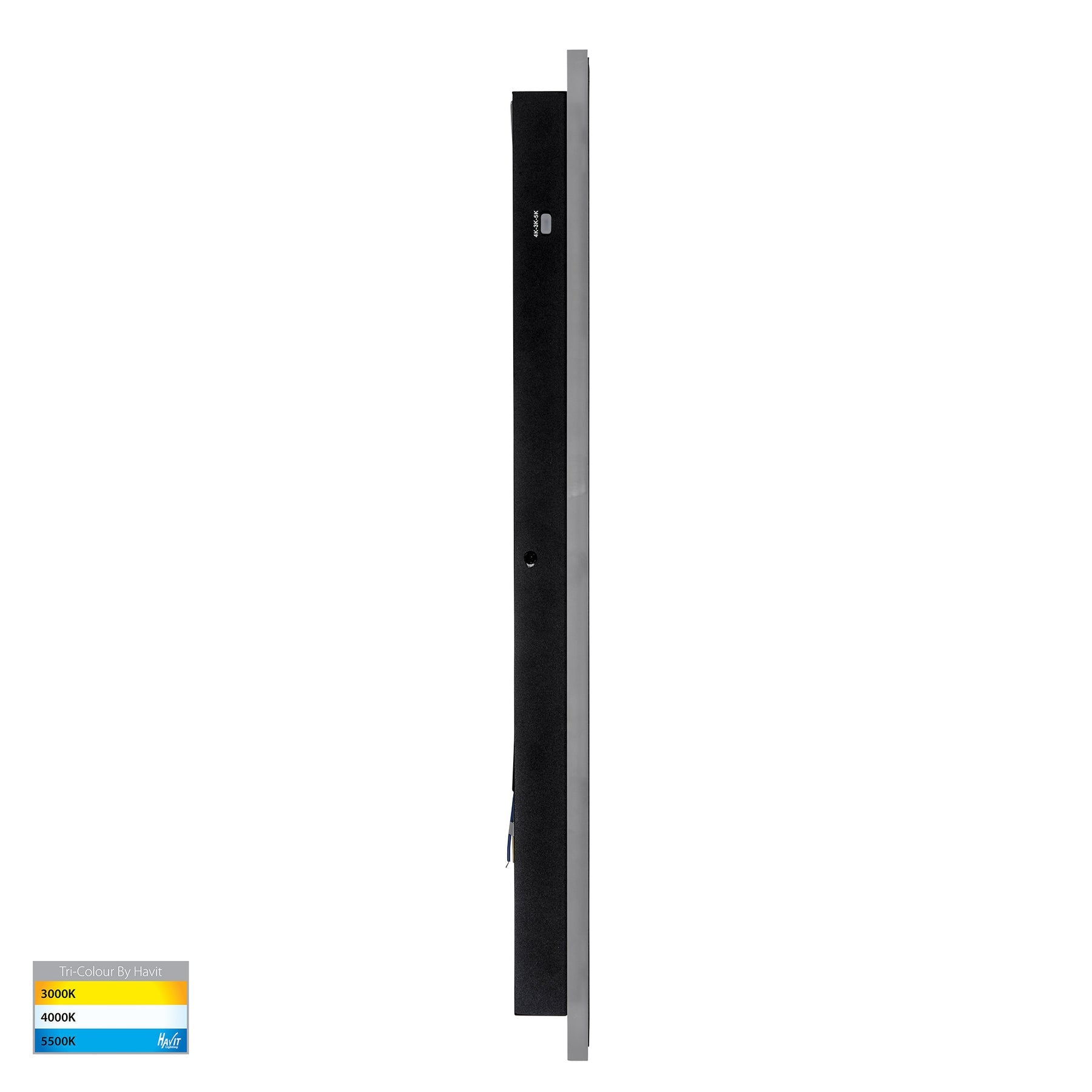 Havit Lighting Barline Aluminium Black 600mm Wall Light