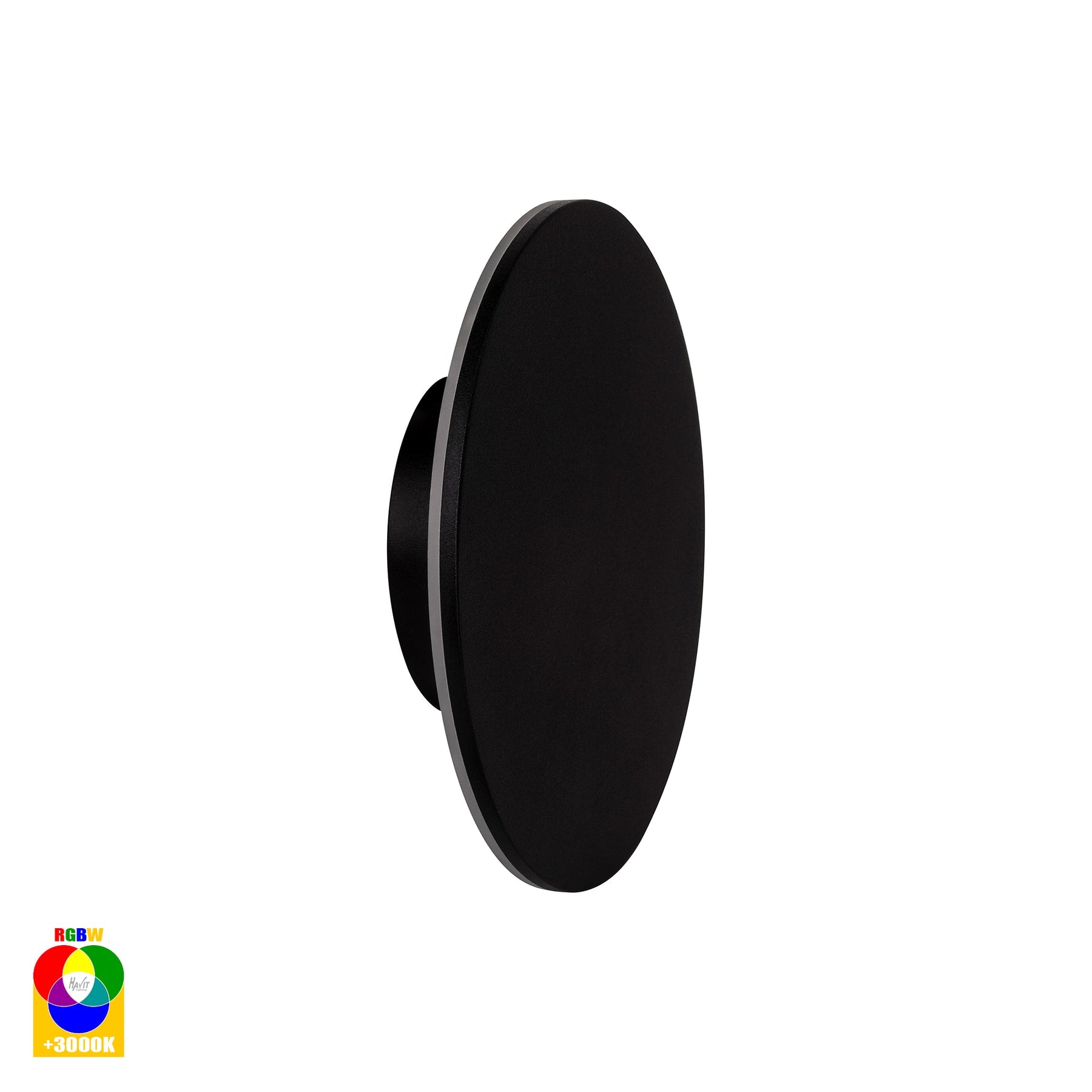 Havit Lighting Halo Black RGBW LED Wall Light