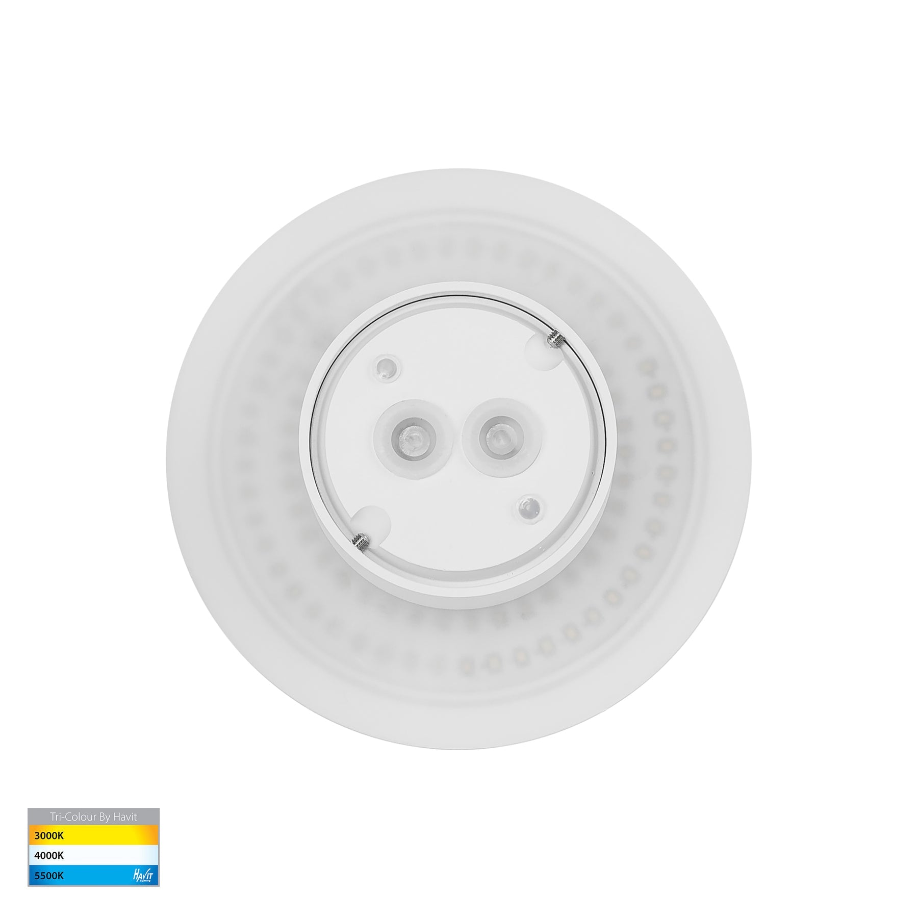 Havit Lighting Halo White TRI Colour LED Wall Light
