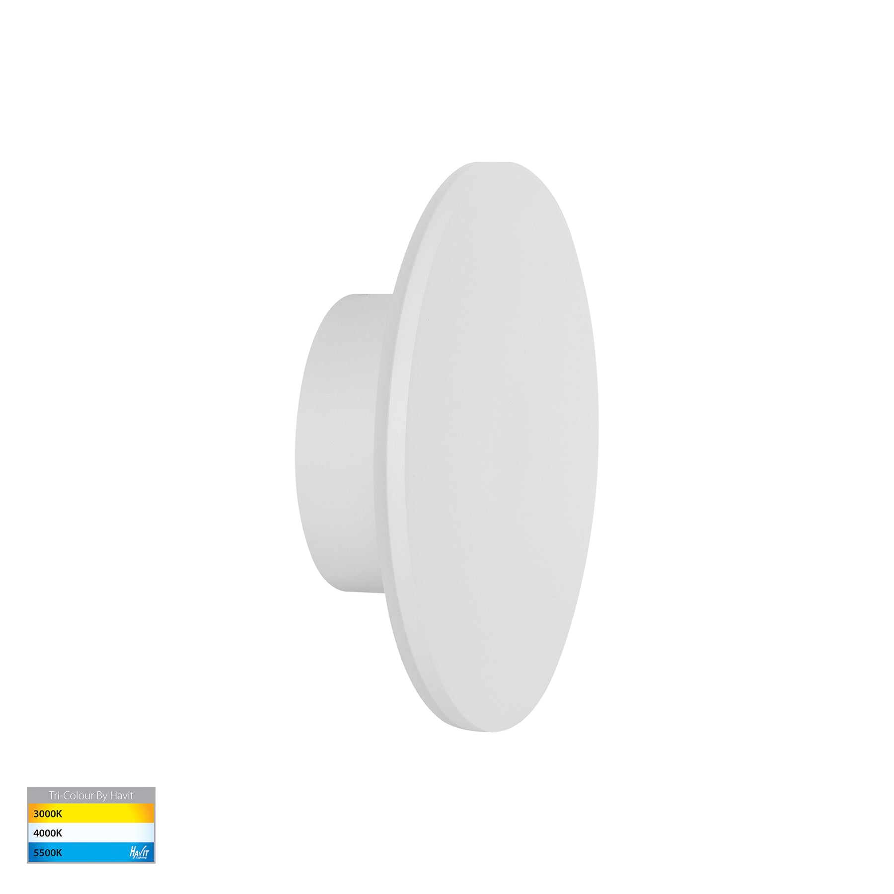 Havit Lighting Halo White TRI Colour LED Wall Light