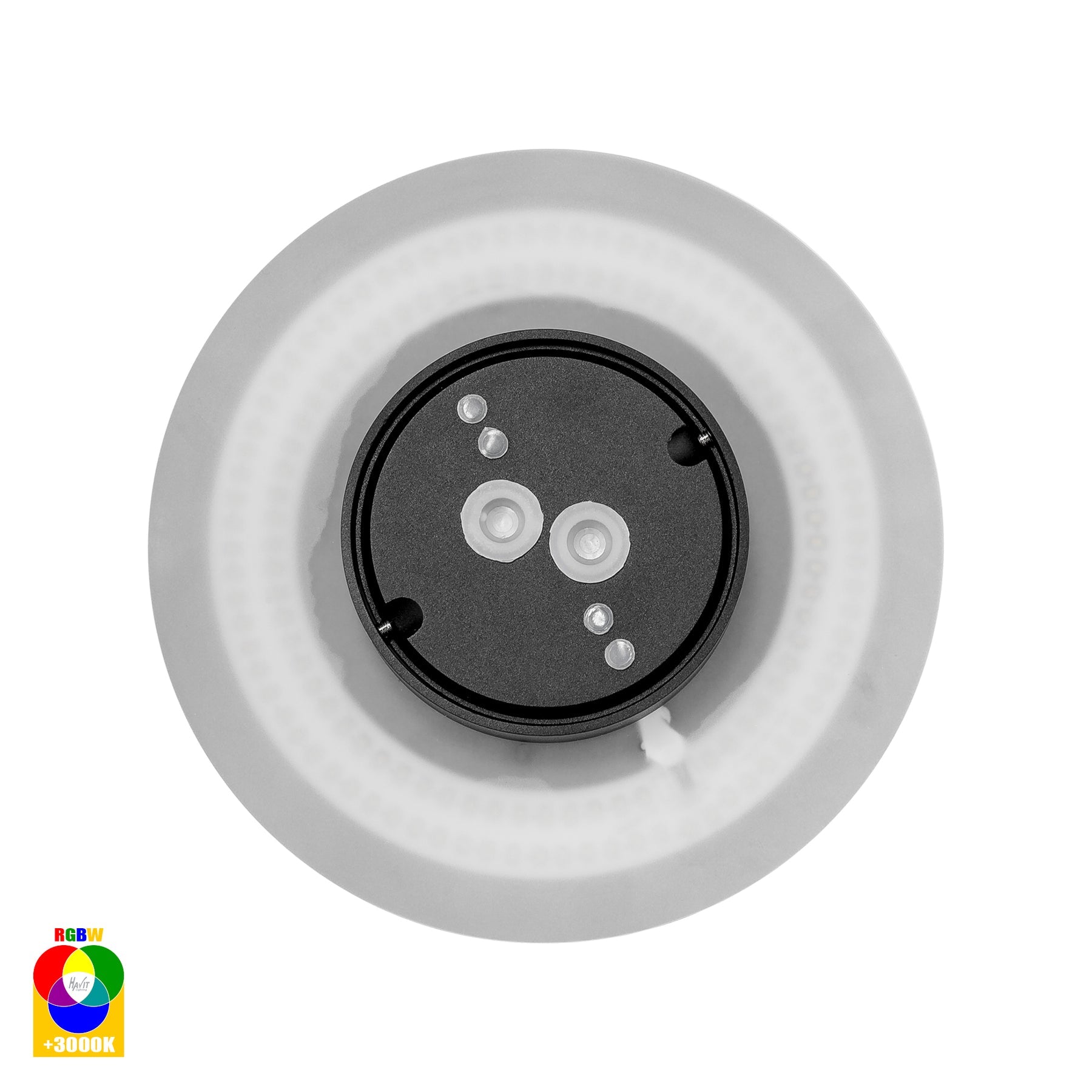 Havit Lighting Halo Black RGBW LED Wall Light