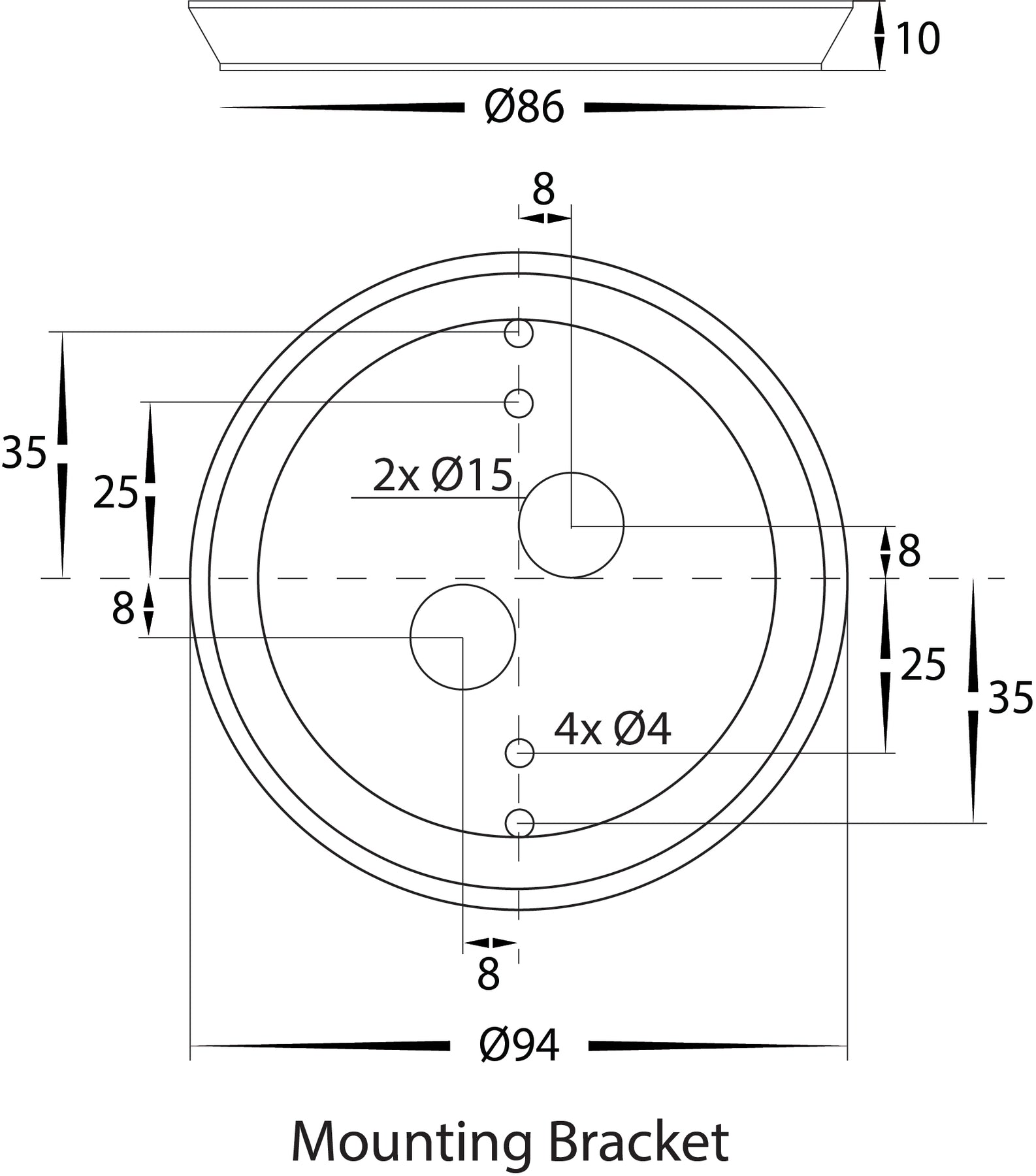 Havit Lighting Halo White RGBW LED Wall Light
