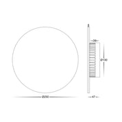 Havit Lighting Halo Black RGBW LED Wall Light