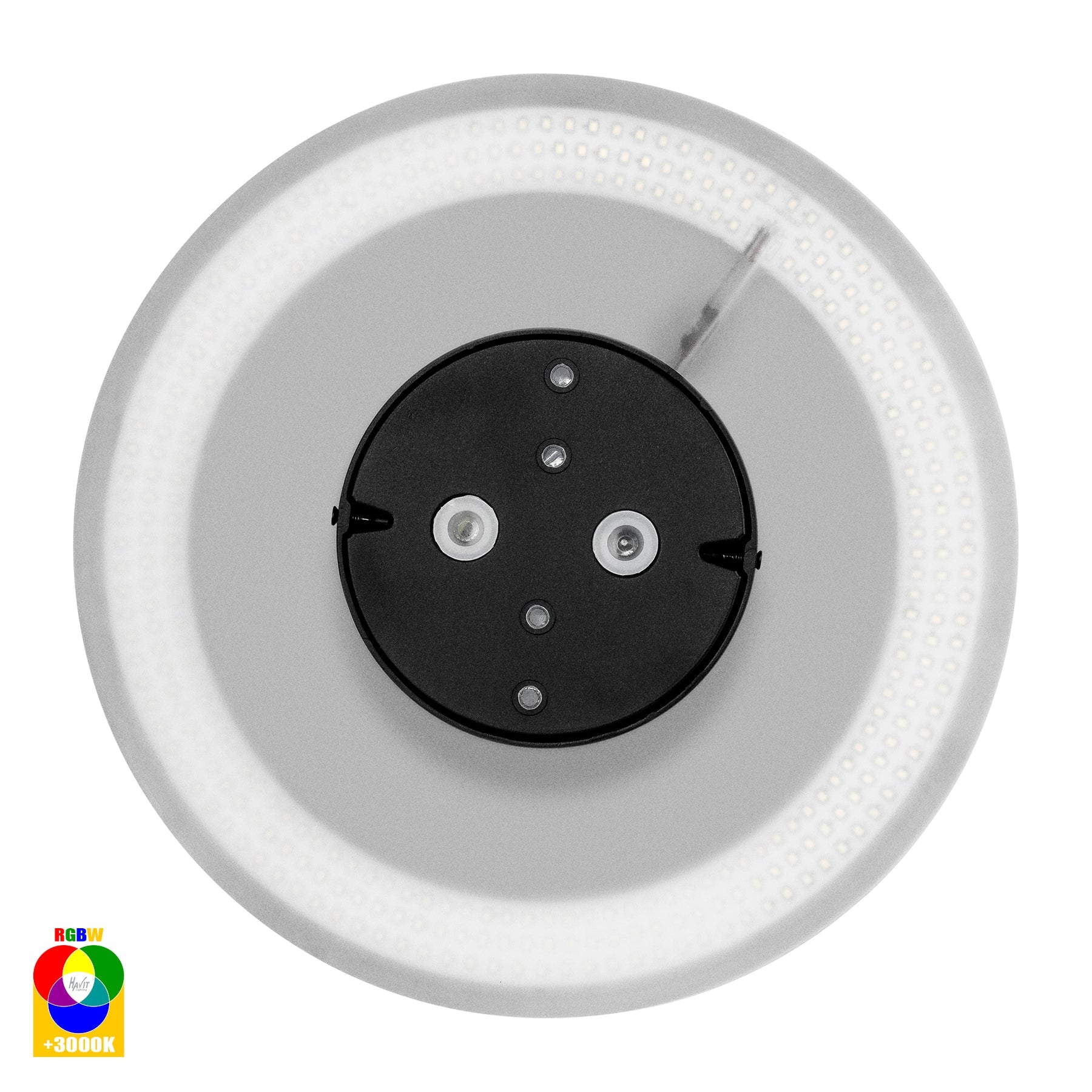 Havit Lighting Halo Black RGBW LED Wall Light