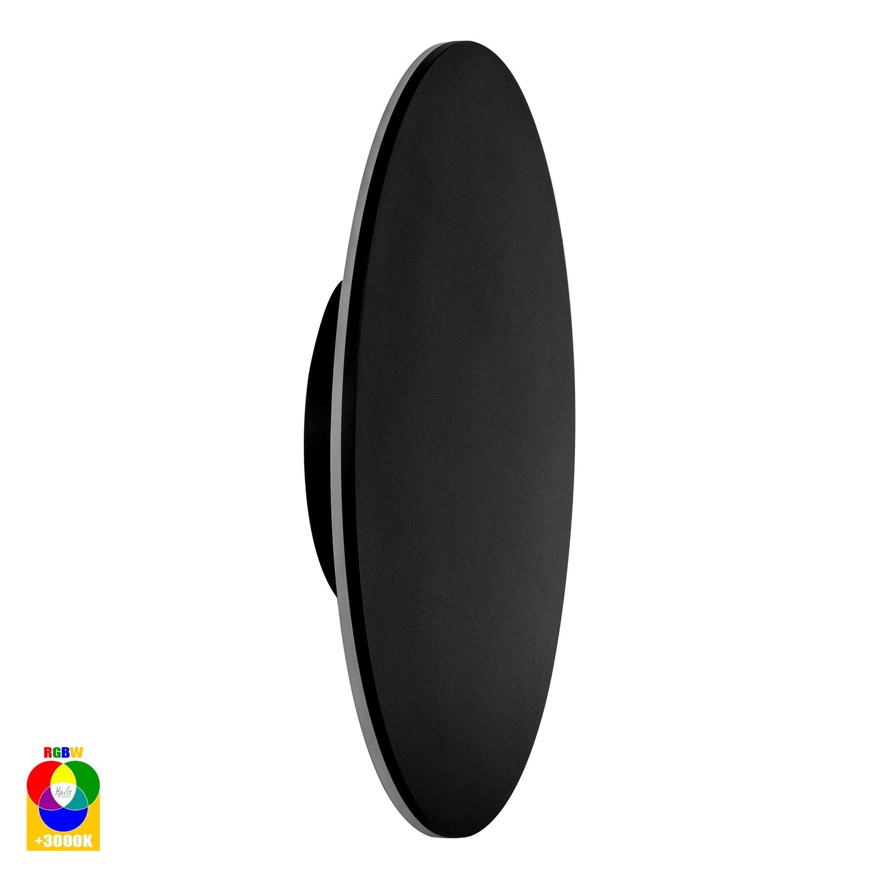 Havit Lighting Halo Black RGBW LED Wall Light