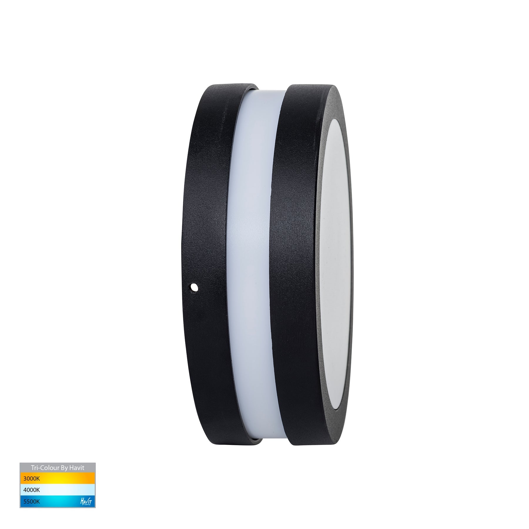 Havit Lighting Roto Black LED Bunker Light