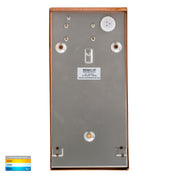 Havit Lighting Taper Copper TRI Colour LED Wedge Wall Light